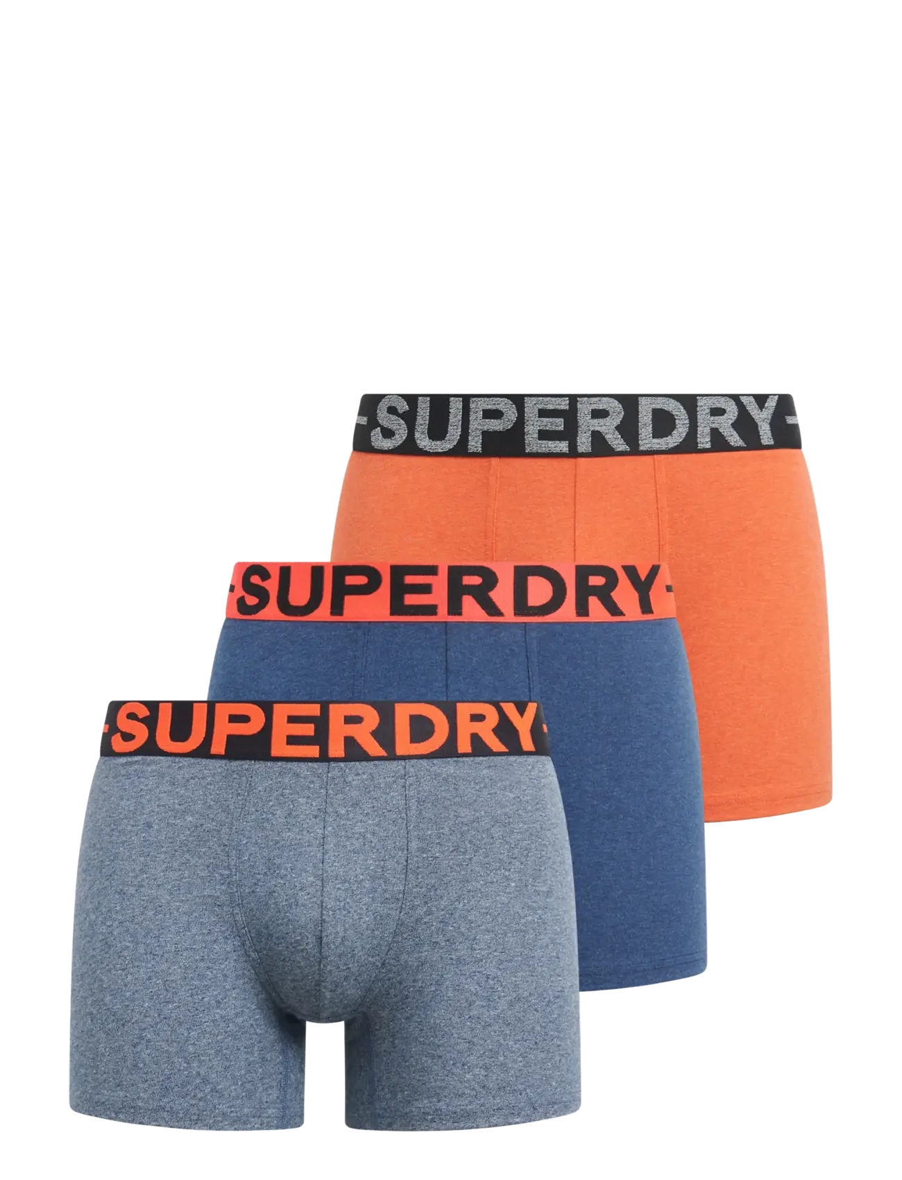 SUPERDRY Boxer Triple Pack Blau - L - Herren