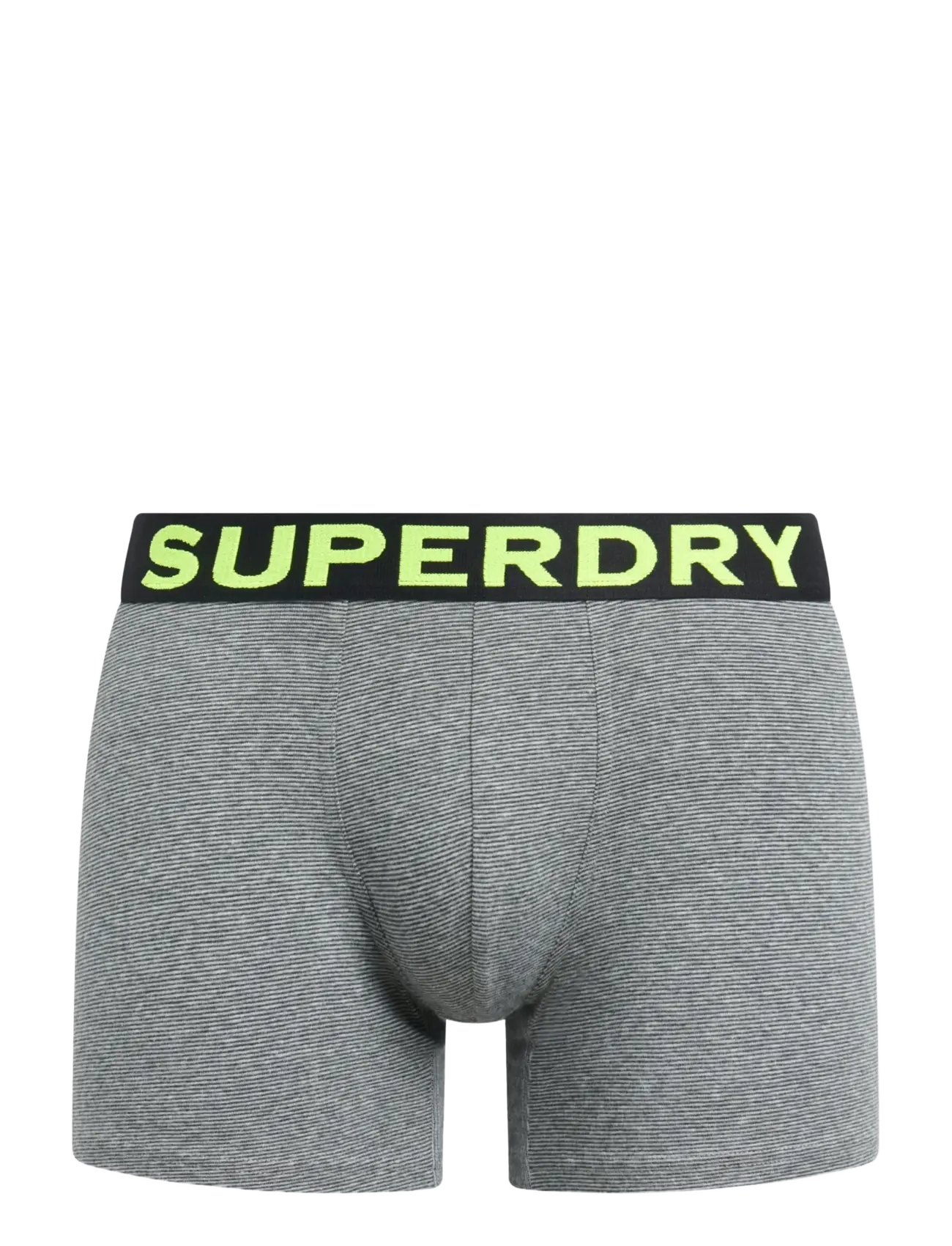 Superdry - BOXER TRIPLE PACK - trunks - ath grey feeder/blk stripe/blk - 2