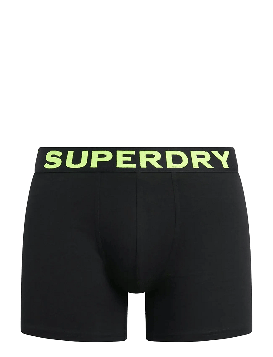 Superdry - BOXER TRIPLE PACK - trunks - ath grey feeder/blk stripe/blk - 5