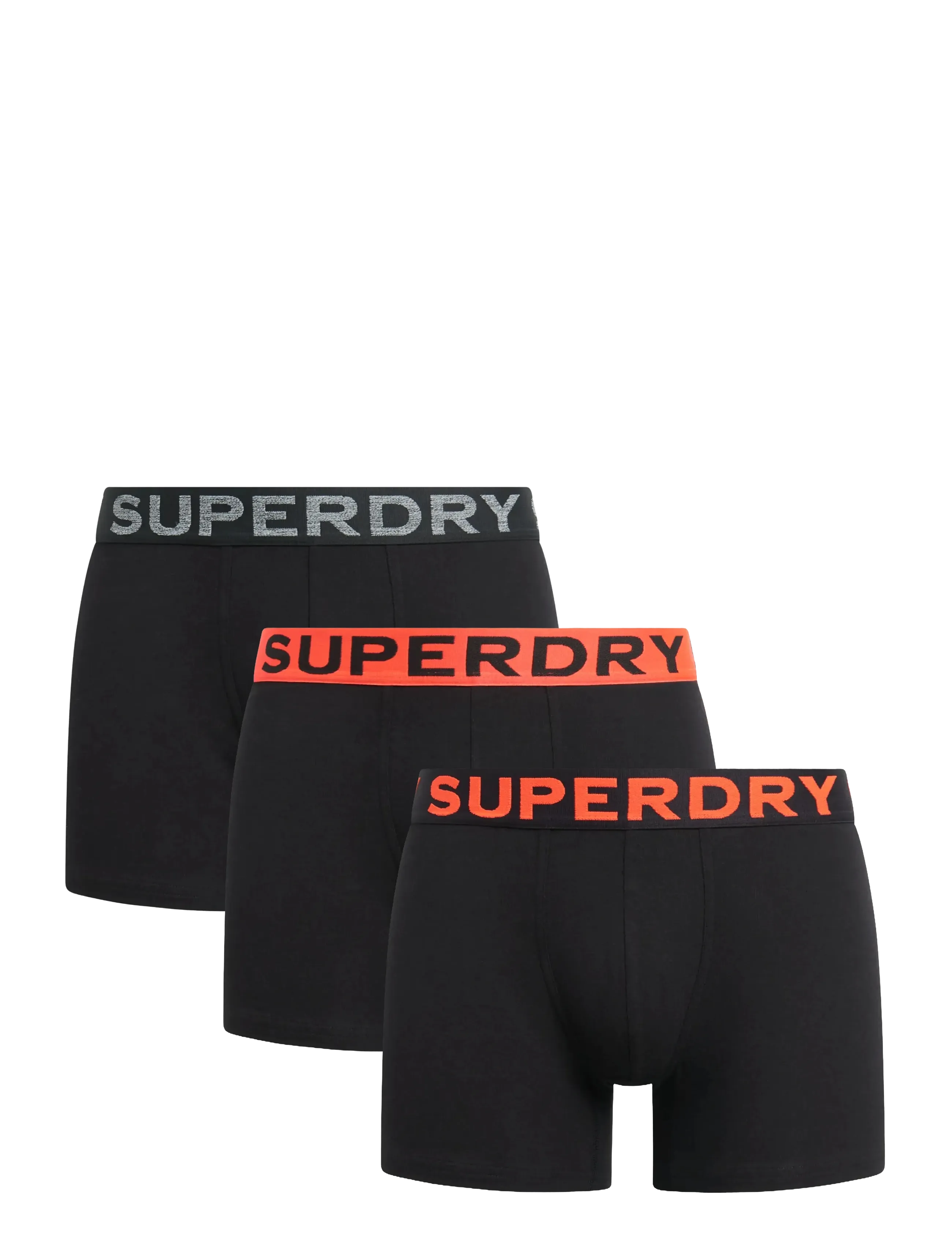 Superdry - BOXER TRIPLE PACK - lowest prices - black/orange - 1