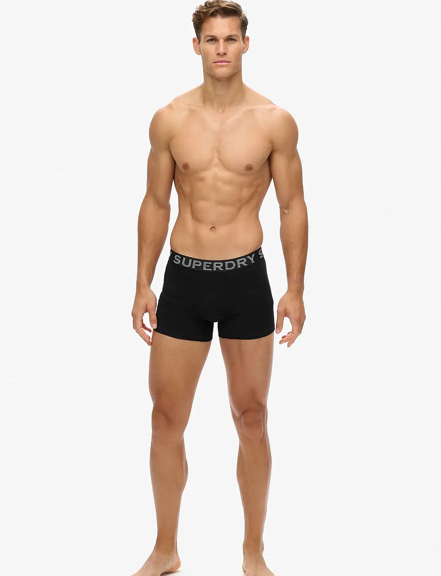 Superdry - BOXER TRIPLE PACK - multipack kalsonger - black/orange - 5