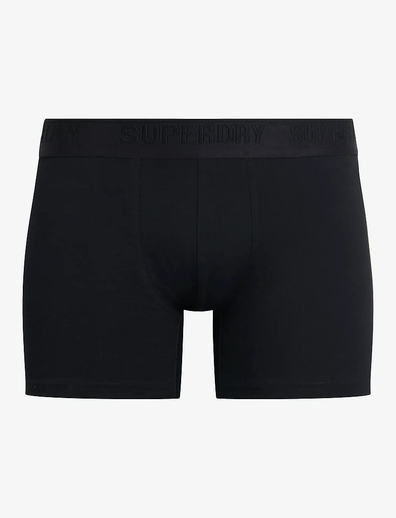 Superdry - BOXER TRIPLE PACK - unterhosen im multipack - black/charcoal/grey - 2