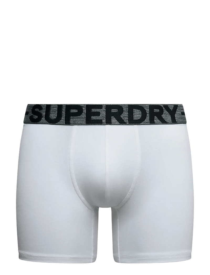 Superdry - BOXER TRIPLE PACK - multipack underbukser - black/grey/optic - 2