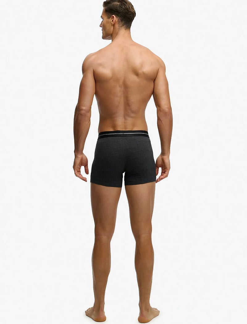 Superdry - BOXER TRIPLE PACK - multipack underbukser - black/grey/optic - 4