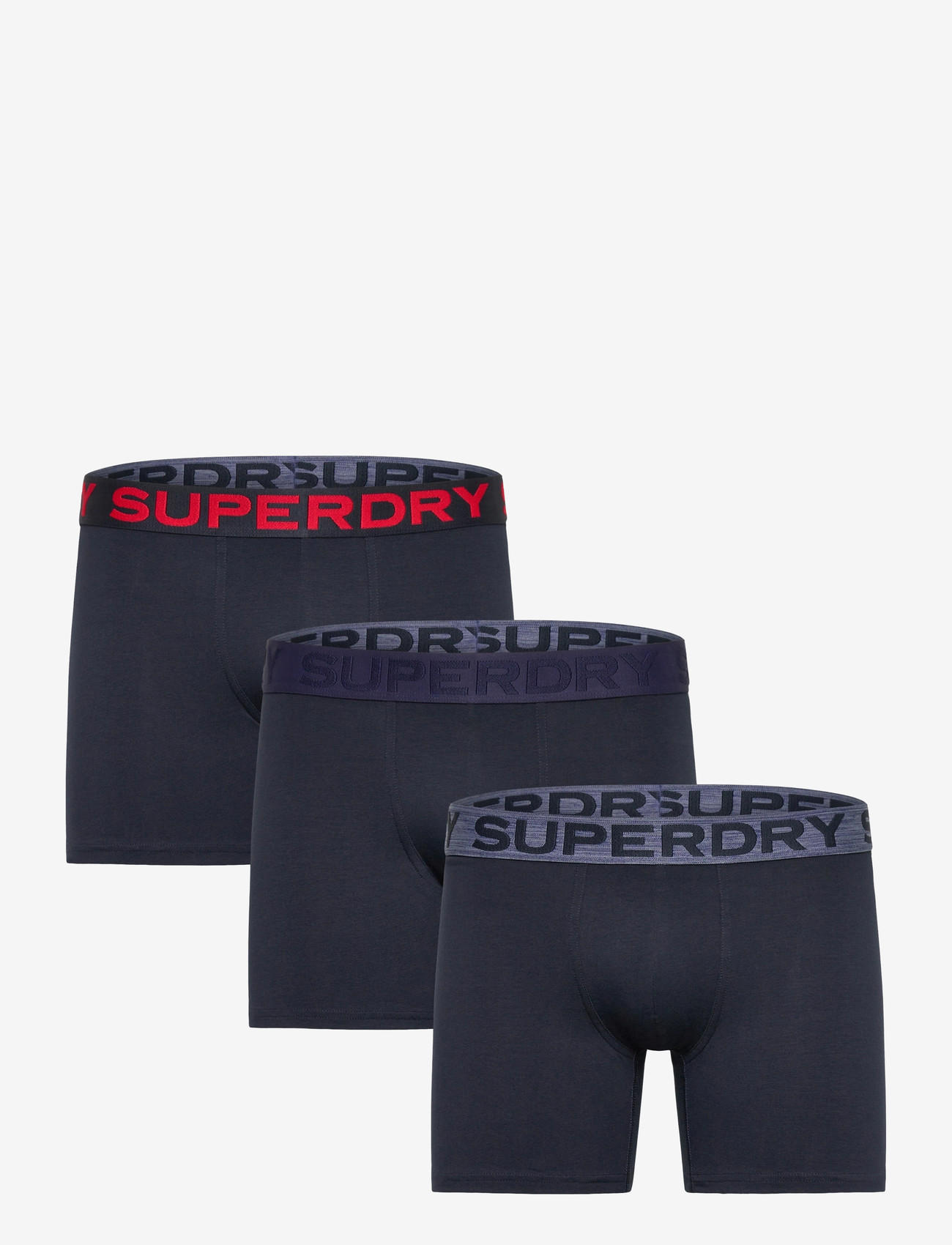 Superdry - BOXER TRIPLE PACK - die niedrigsten preise - eclipse navy/red - 1