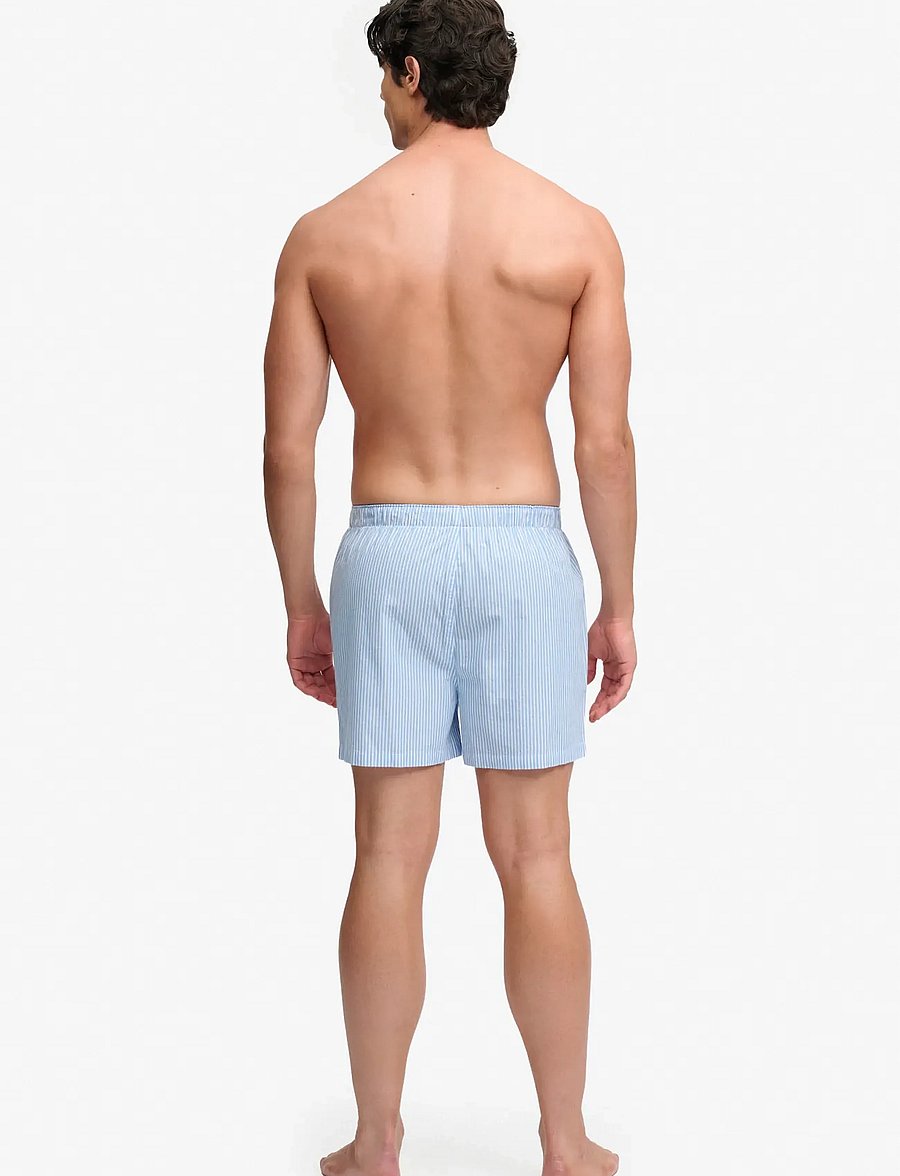Superdry - COTTON BOXER SHORT - boxershorts - chalk blue stripe - 2