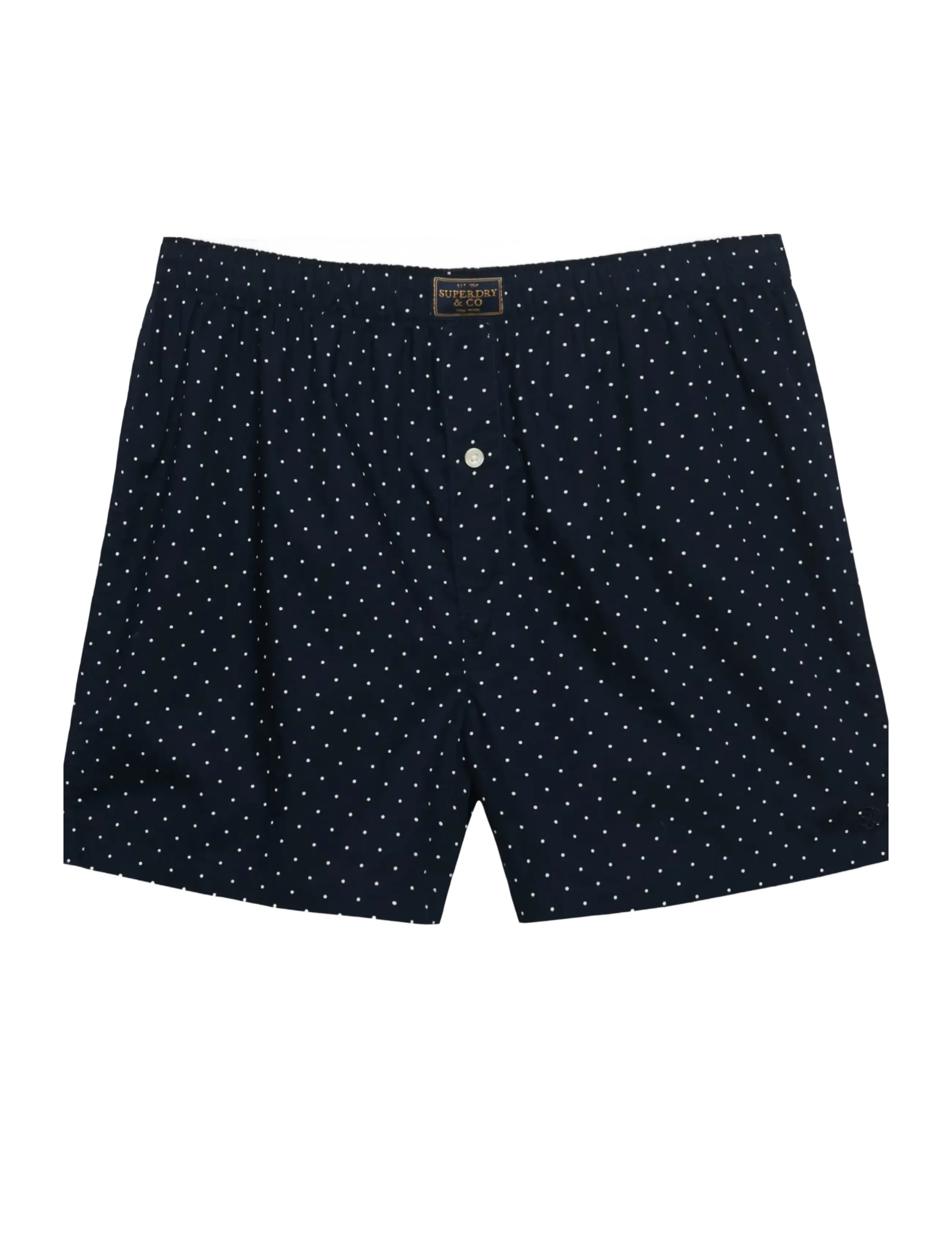 NAVY POLKA DOT