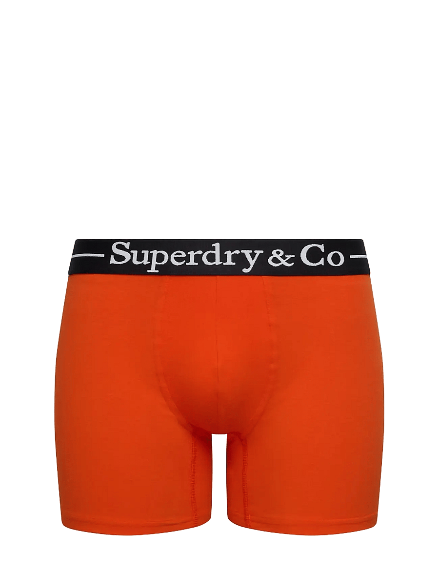 Superdry - SDRY & CO BOXER TRIPLE PACK - boxershorts - black/bold orange/grey marl - 0