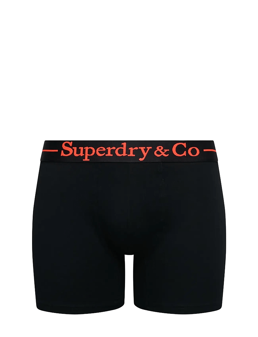 Superdry - SDRY & CO BOXER TRIPLE PACK - boxershorts - black/bold orange/grey marl - 1
