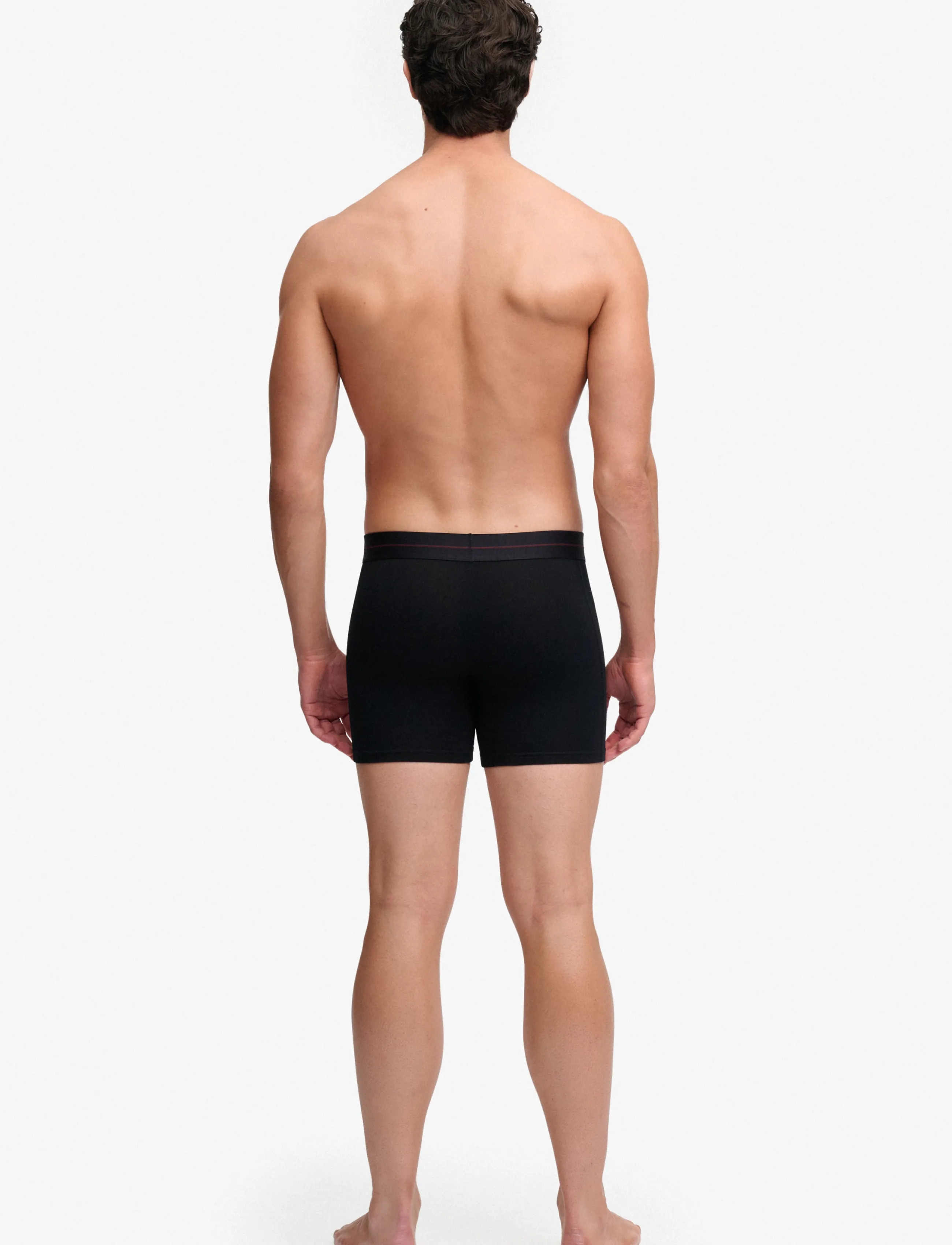 Superdry - SDRY & CO BOXER TRIPLE PACK - bokserid - black/burgundy/olive green - 5