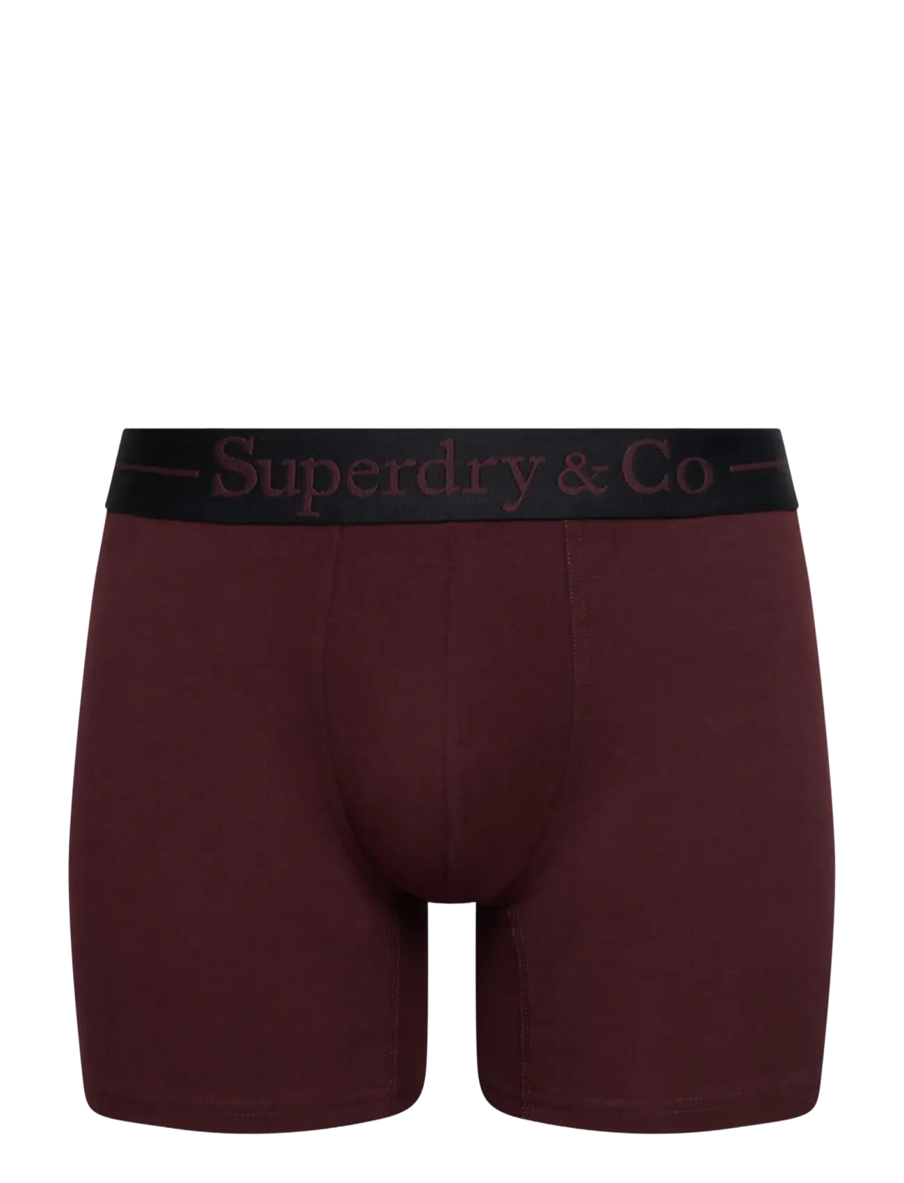 Superdry - SDRY & CO BOXER TRIPLE PACK - bokserid - black/burgundy/olive green - 4