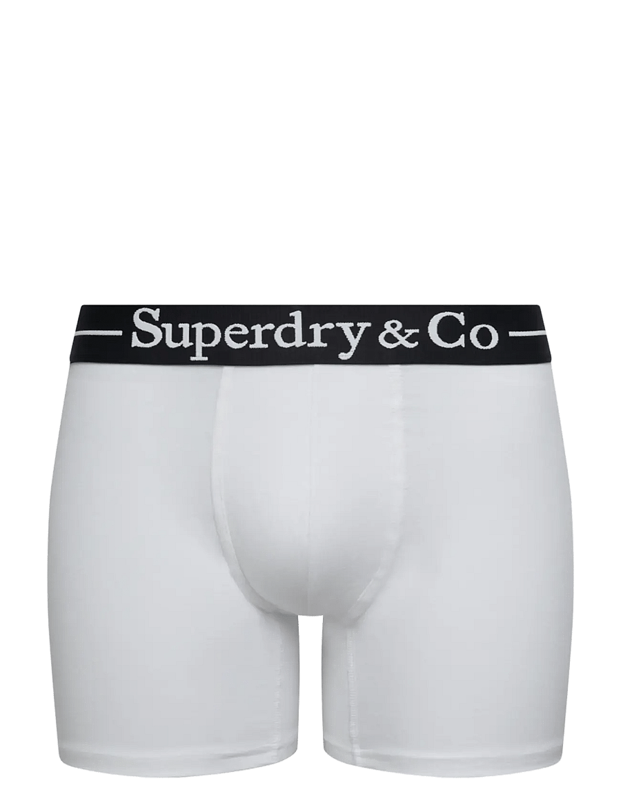 Superdry - SDRY & CO BOXER TRIPLE PACK - boxershorts - black/charcoal/optic - 3
