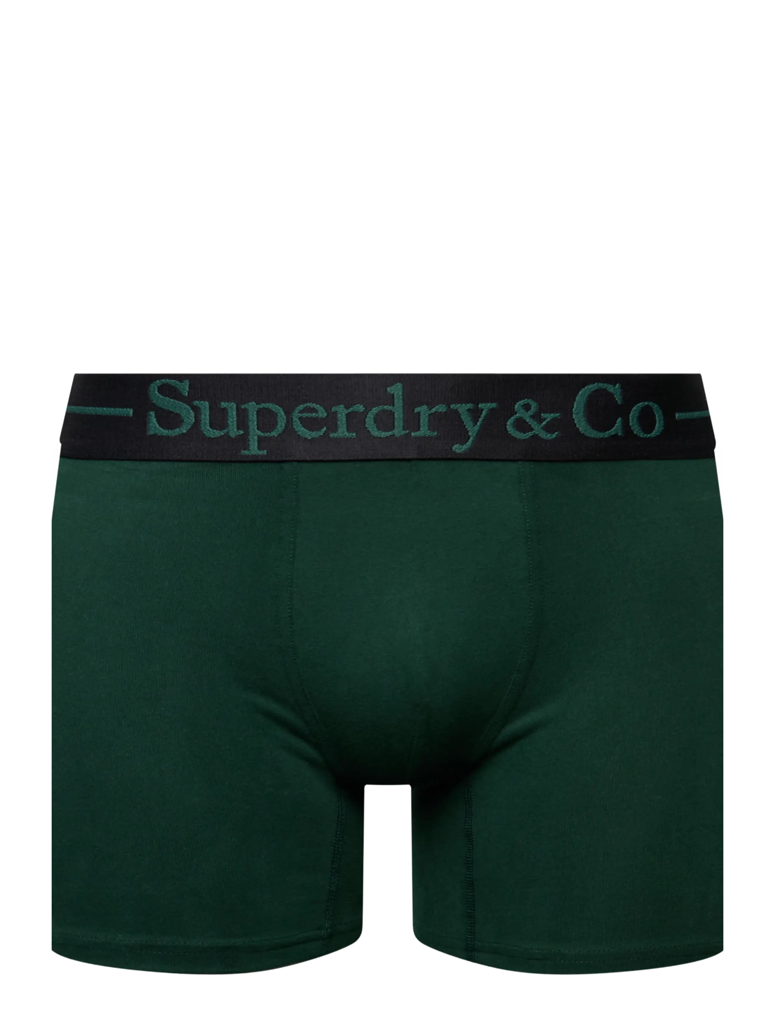 Superdry - SDRY & CO BOXER TRIPLE PACK - boxershorts - black/navy/enamel green - 4