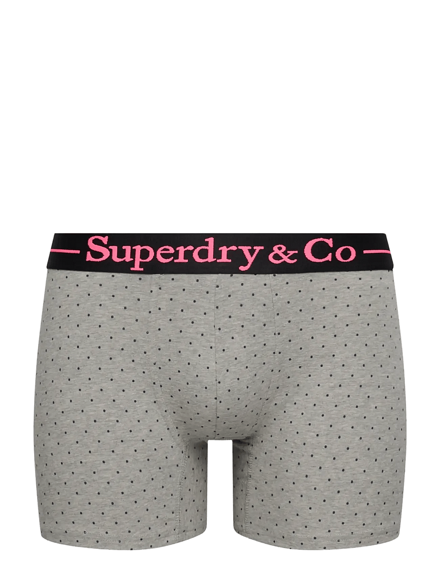 Superdry - SDRY & CO BOXER TRIPLE PACK - boxershorts - blue polka/stripe - 2