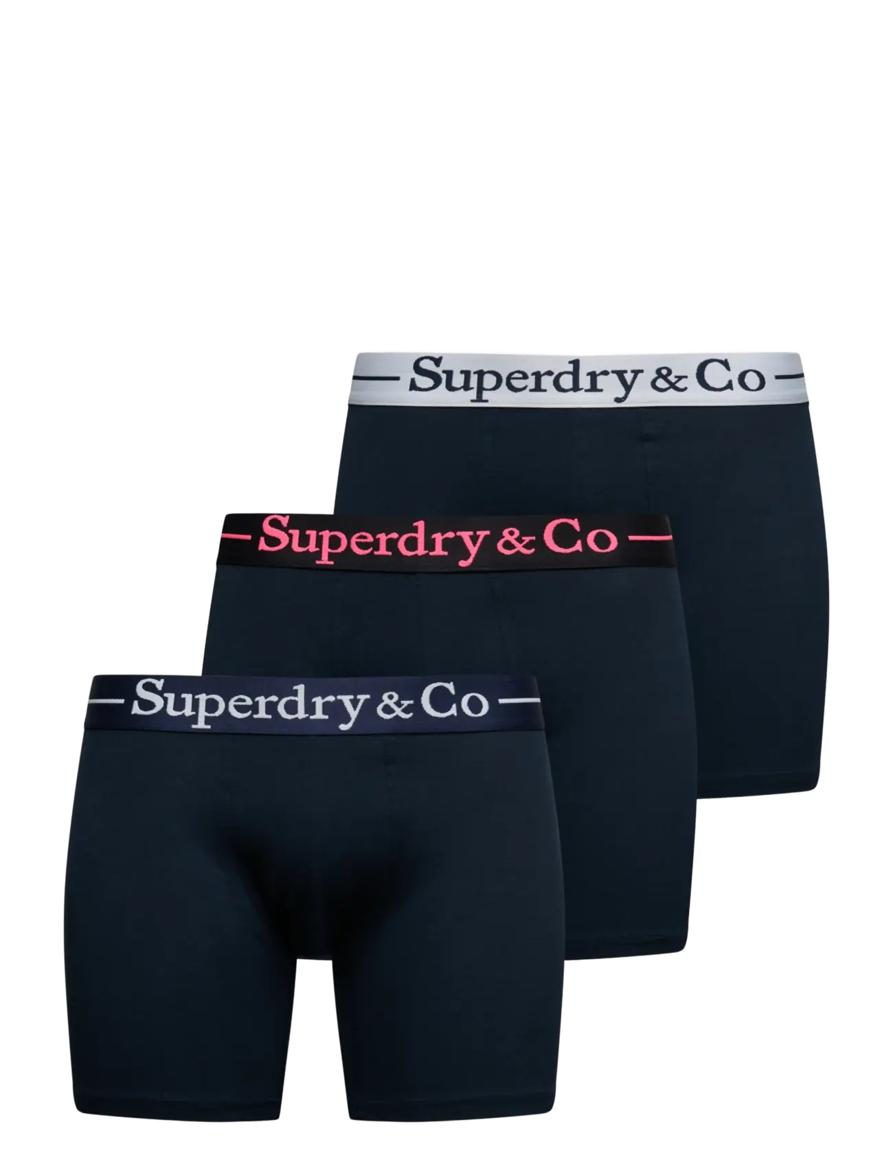 Superdry - SDRY & CO BOXER TRIPLE PACK - boxershorts - navy/navy/navy - 1