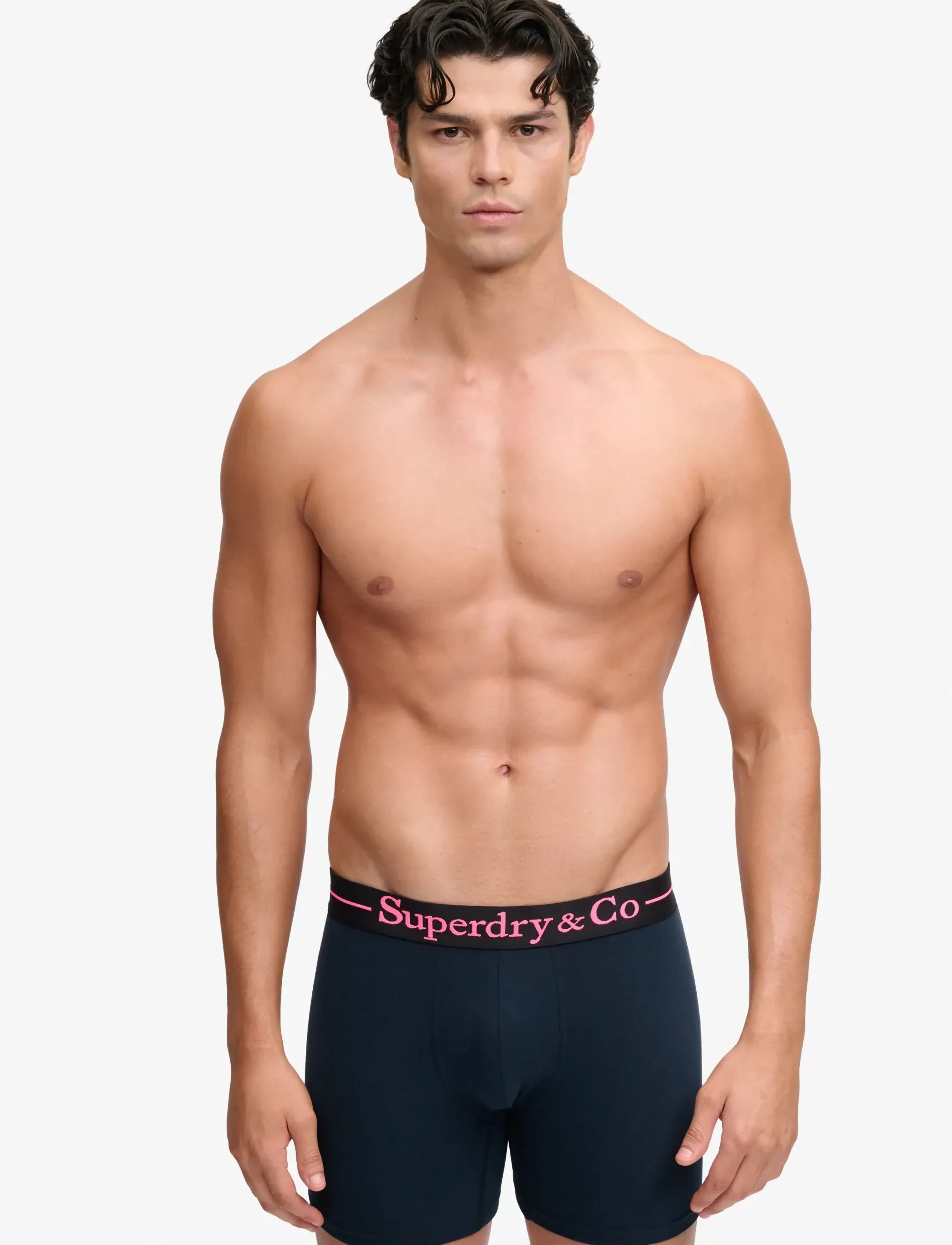 Superdry - SDRY & CO BOXER TRIPLE PACK - boxershorts - navy/navy/navy - 0