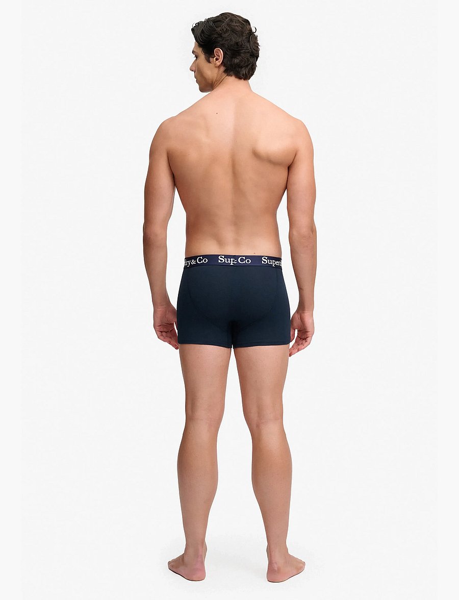 Superdry - SDRY & CO BOXER TRIPLE PACK - navy/navy/navy - 4