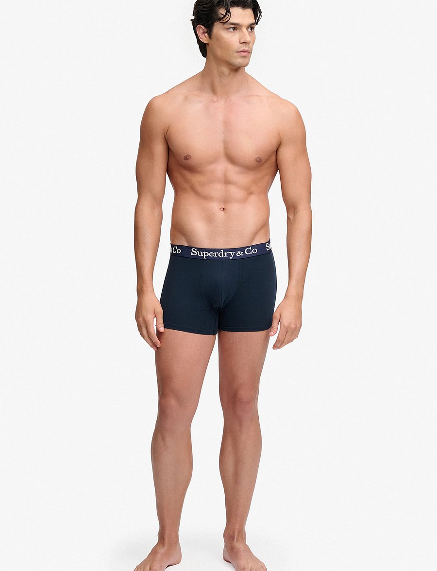 Superdry - SDRY & CO BOXER TRIPLE PACK - navy/navy/navy - 5