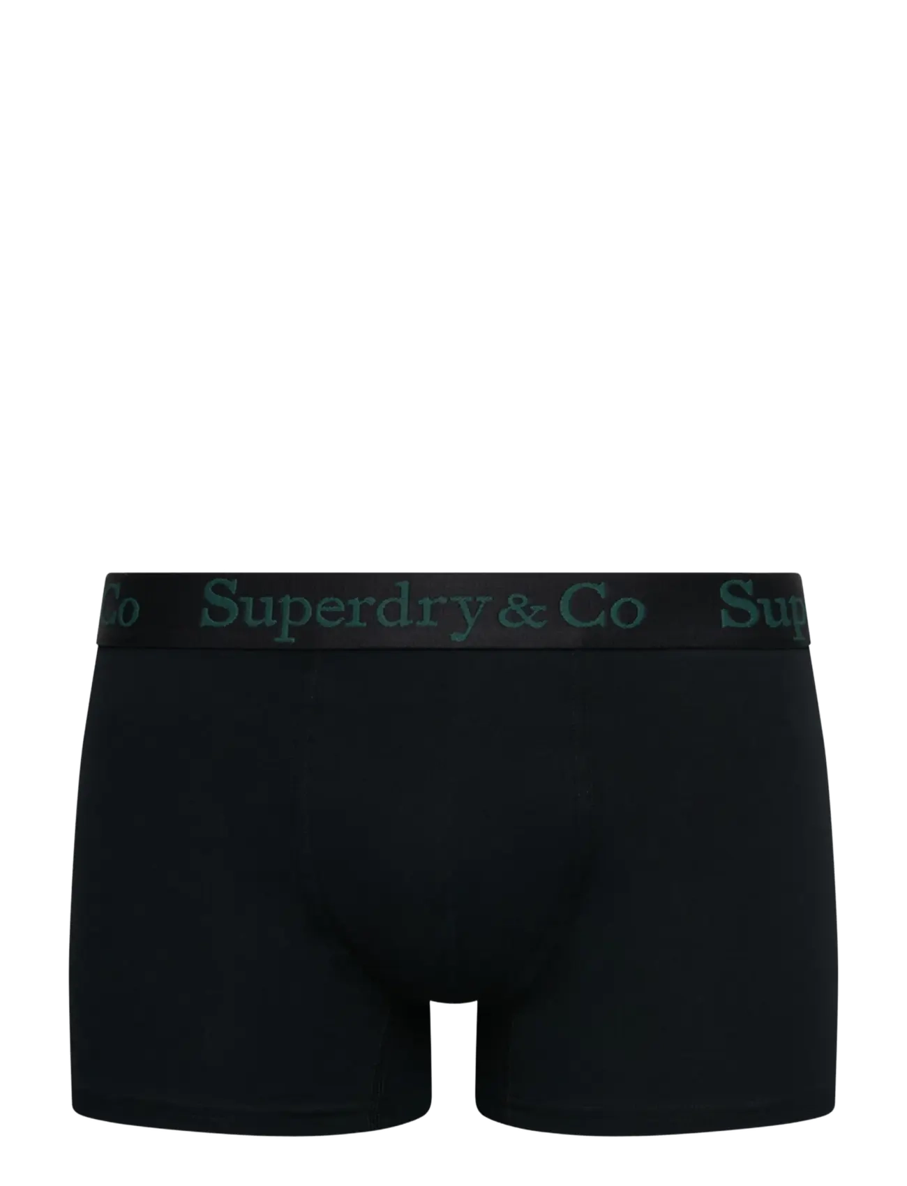 Superdry - SDRY & CO TRUNK TRIPLE PACK - bokserid - black/enamel green/navy - 3