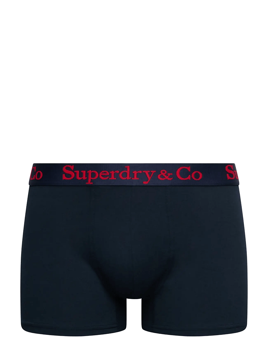 Superdry - SDRY & CO TRUNK TRIPLE PACK - bokserid - navy/blue/red - 2