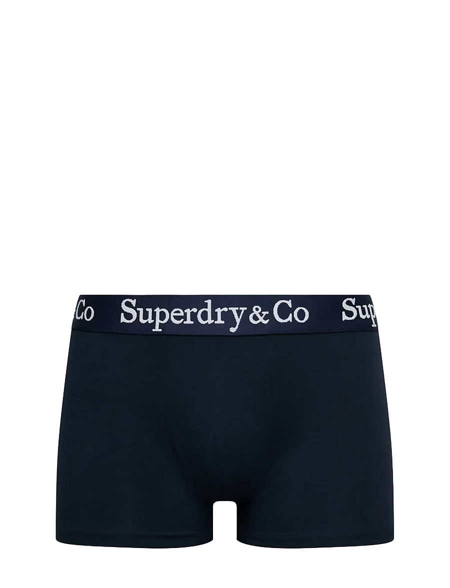 Superdry - SDRY & CO TRUNK TRIPLE PACK - boxer shorts - navy/navy/navy - 2