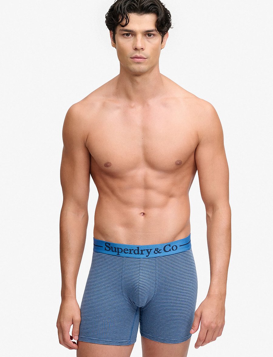Superdry - SDRY & CO TRUNK TRIPLE PACK - boxer shorts - navy/navy/navy - 0