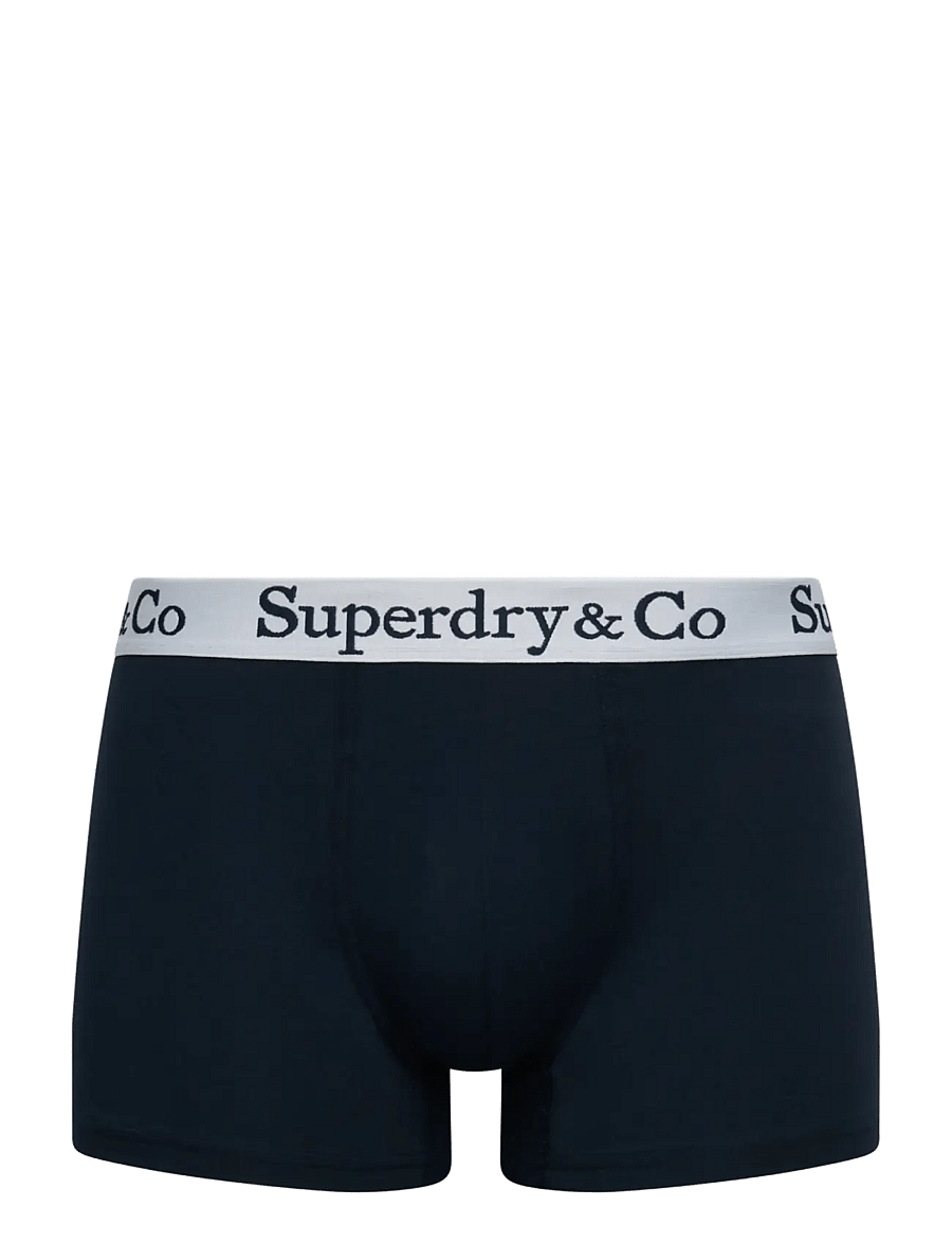 Superdry - SDRY & CO TRUNK TRIPLE PACK - boxer shorts - navy/navy/navy - 4