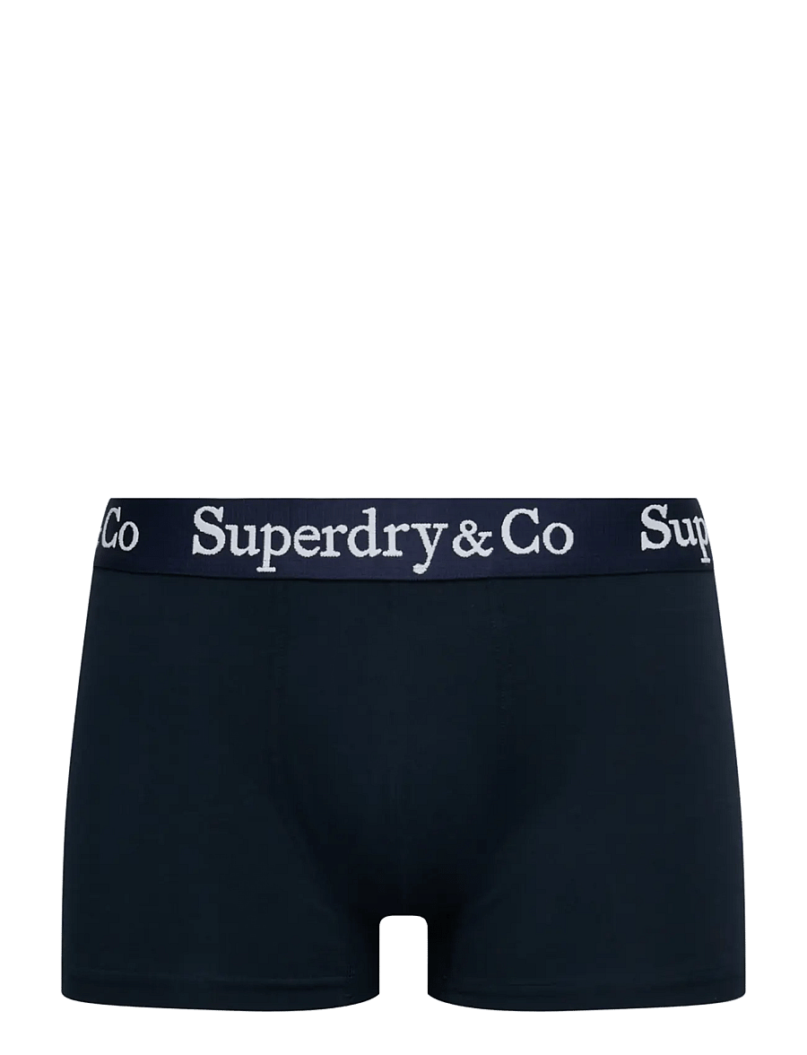 Superdry - SDRY & CO TRUNK TRIPLE PACK - boxer shorts - navy/navy/navy - 5