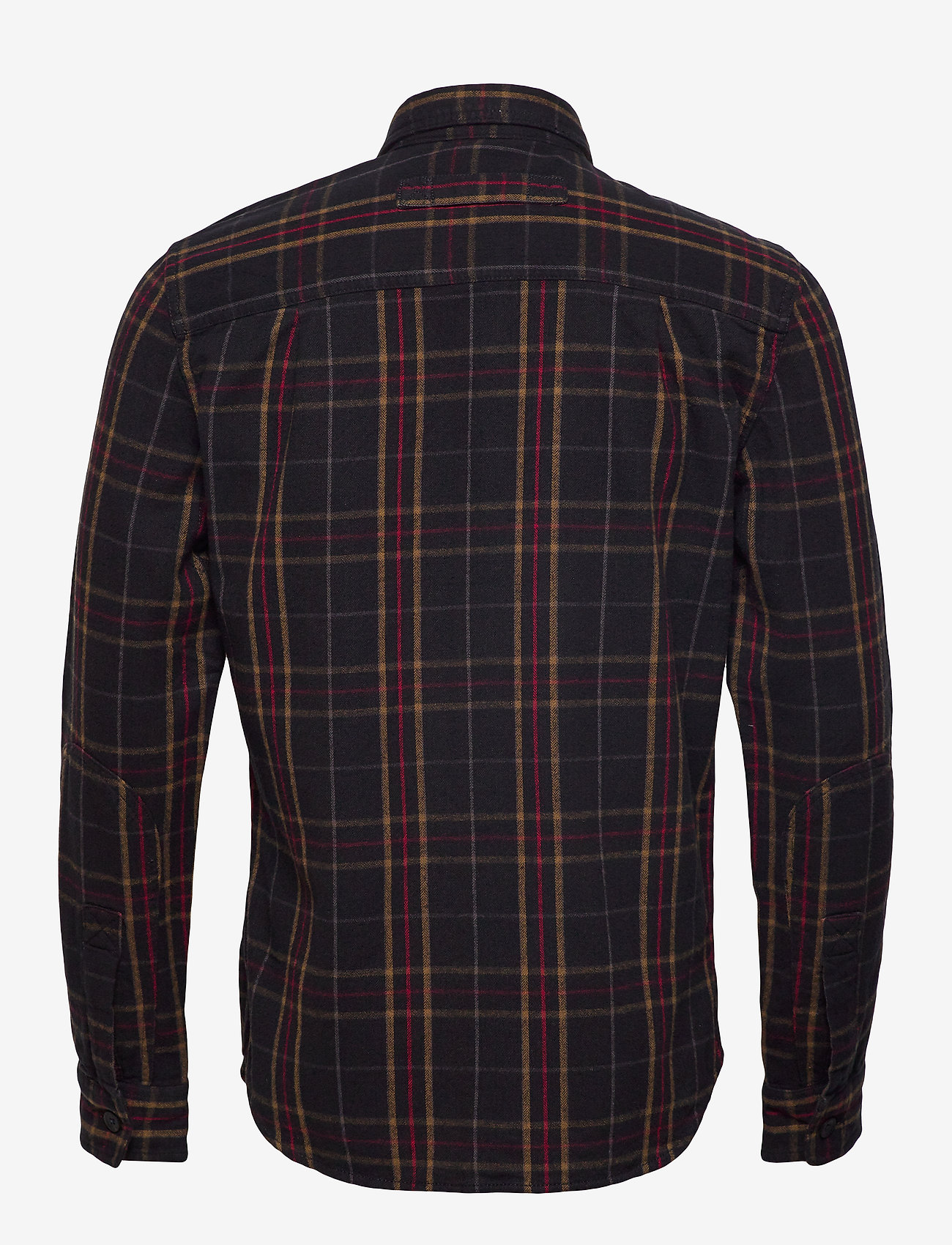Superdry - MERCHANT MILLED L/S SHIRT - black check - 1