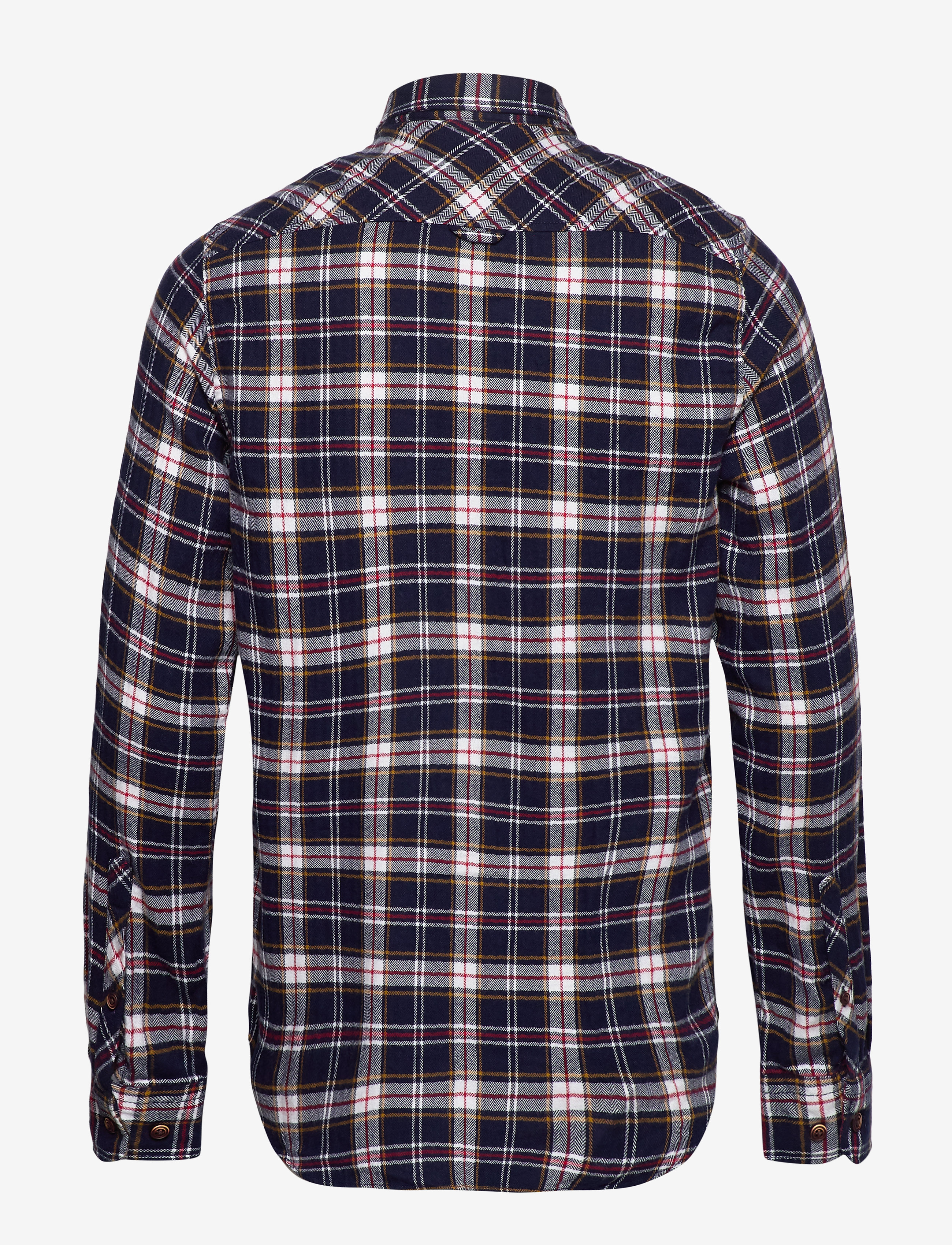 Superdry - WORKWEAR L/S SHIRT - navy check - 1
