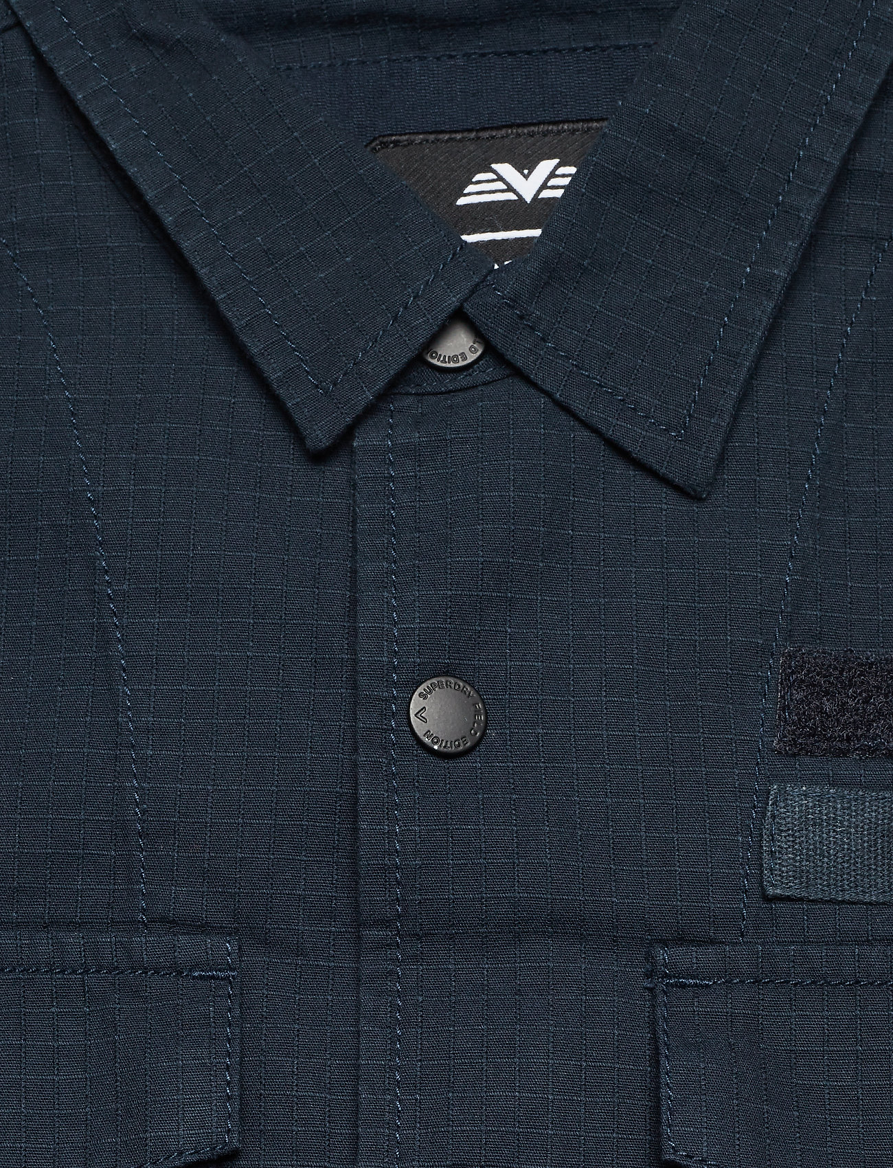 Superdry - UTILITY FIELD EDITION L/S SHIRT - eclipse navy - 3