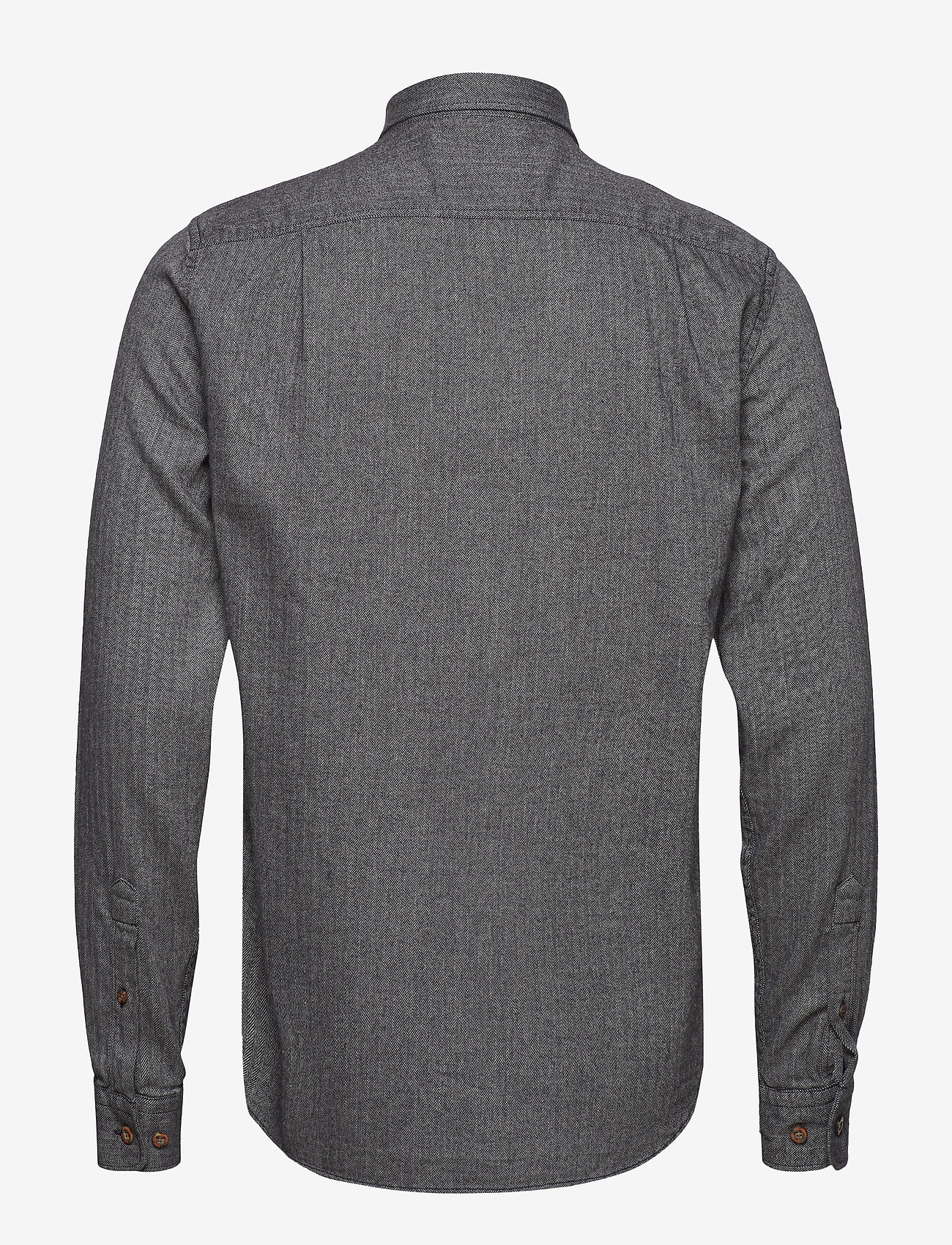 Superdry - FJORDMANS WORK SHIRT - onyx herringbone - 1