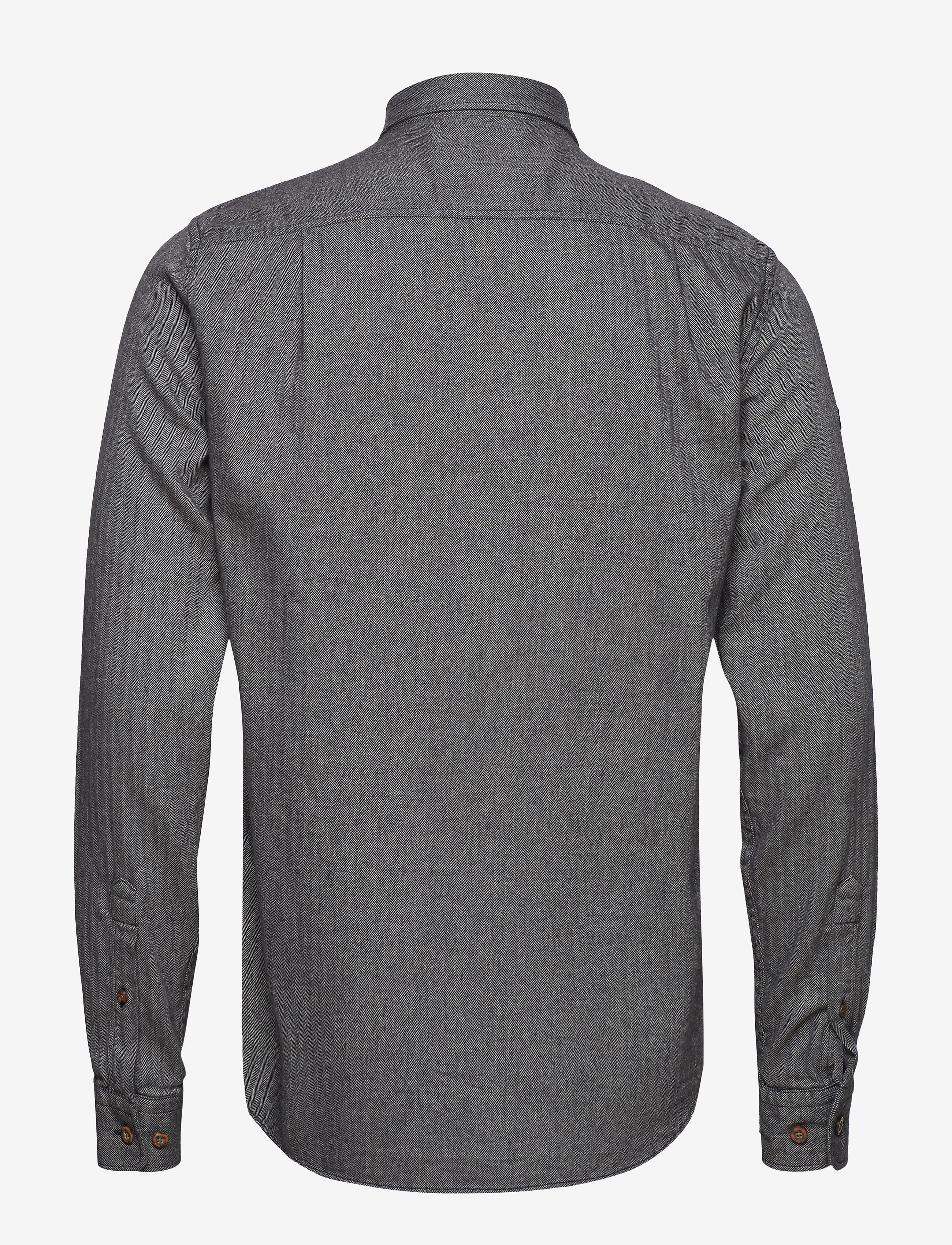 Superdry - FJORDMANS WORK SHIRT - onyx herringbone - 1
