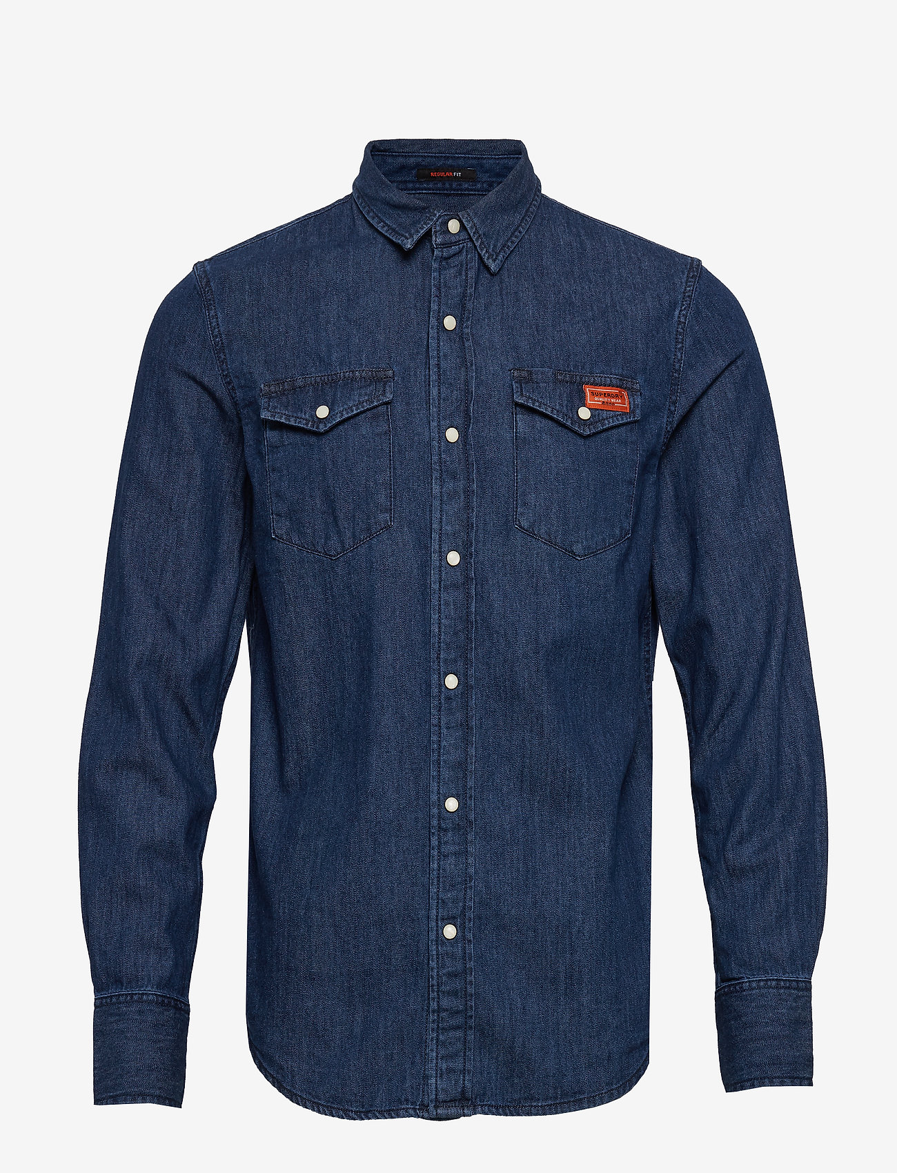 Superdry - RESURRECTION SHIRT - dark blue broken in - 0