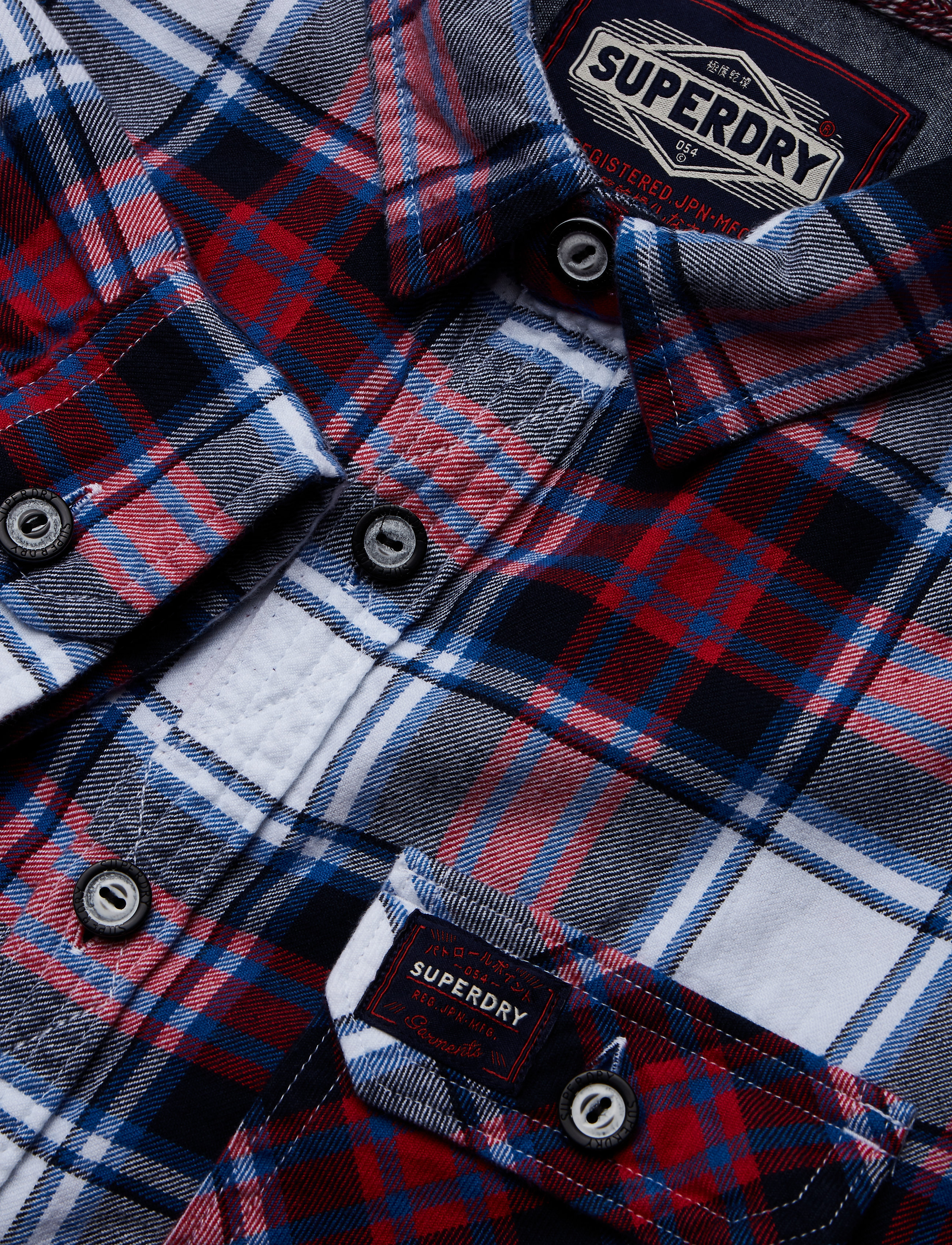 Superdry - LUMBERJACK LITE SHIRT - desert white check - 4