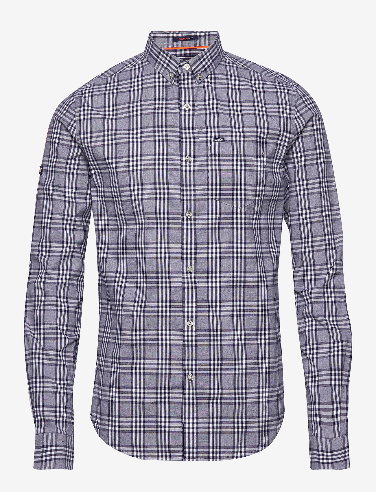 Superdry - ULTIMATE UNIVRSTY OXFORD SHIRT - buck navy check - 0
