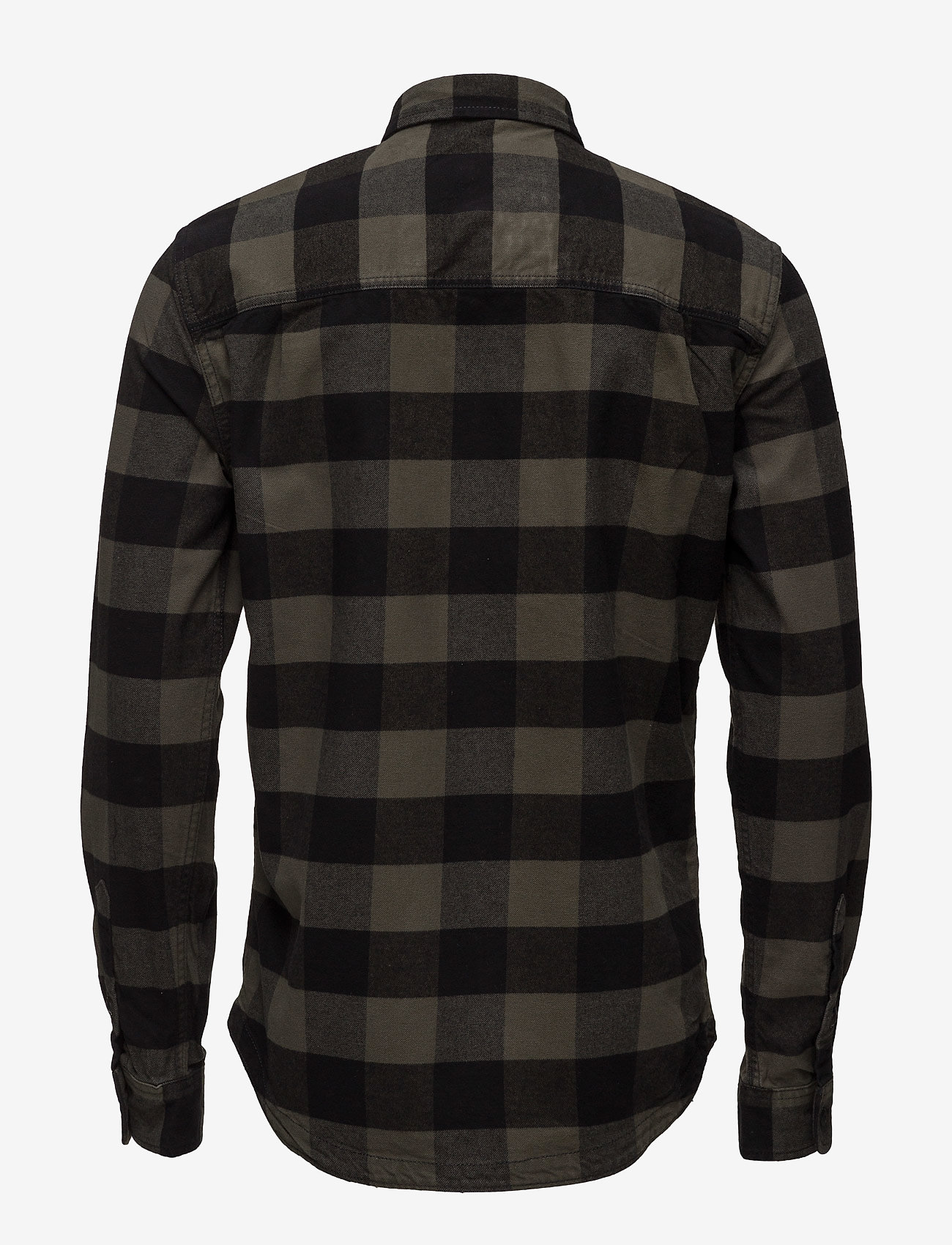 Superdry - ROOKIE PLAID L/S SHIRT - olive plaid - 1