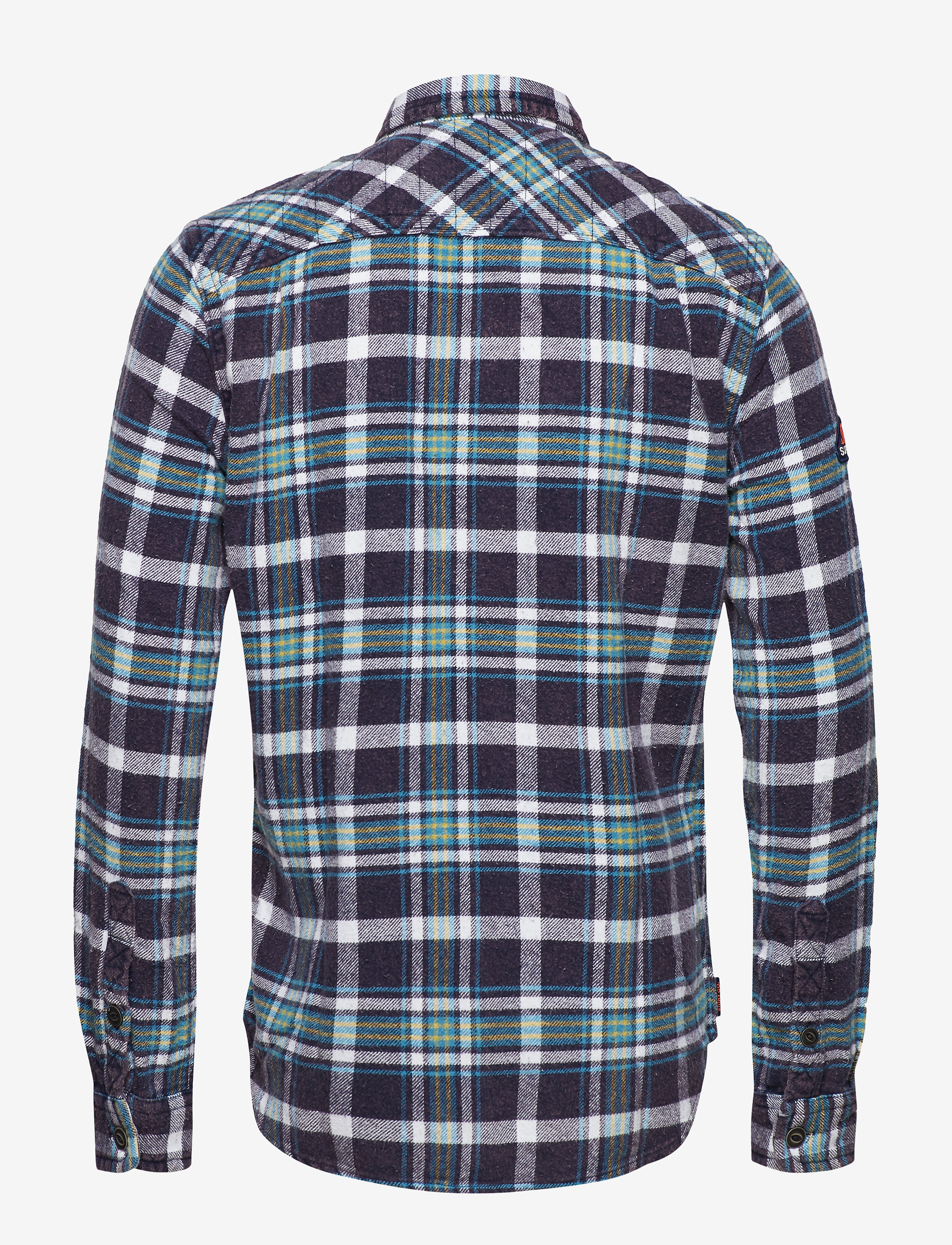 Superdry - MERCHANT MILLED SHIRT - air born navy check - 1