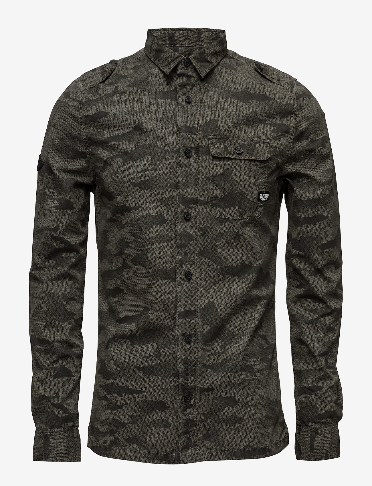Superdry - VINTGE-SURPLUS L/S SHIRT - vintage camo - 0
