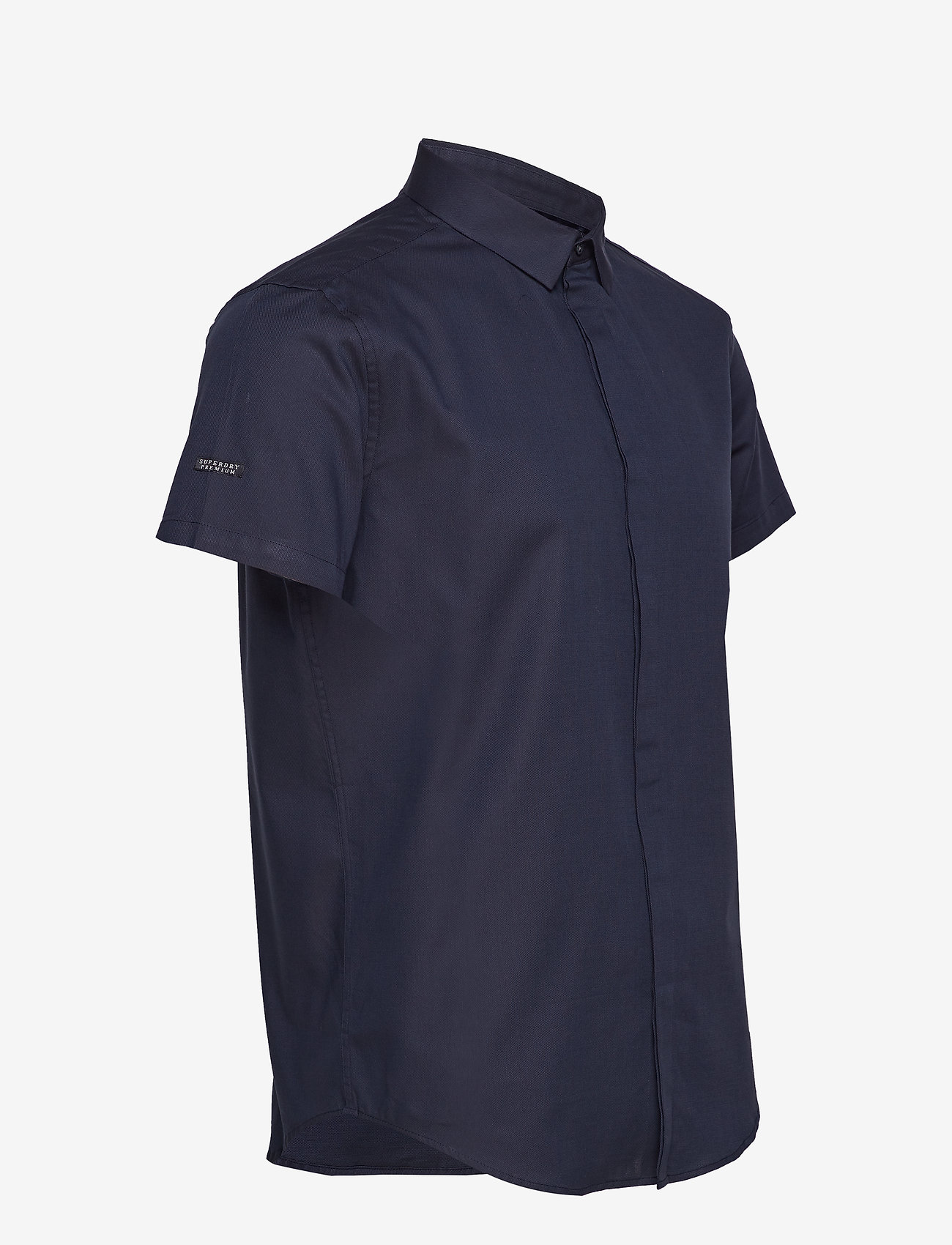Superdry - PREMIUM COTTON DRESS S/S SHIRT - oil blue - 3