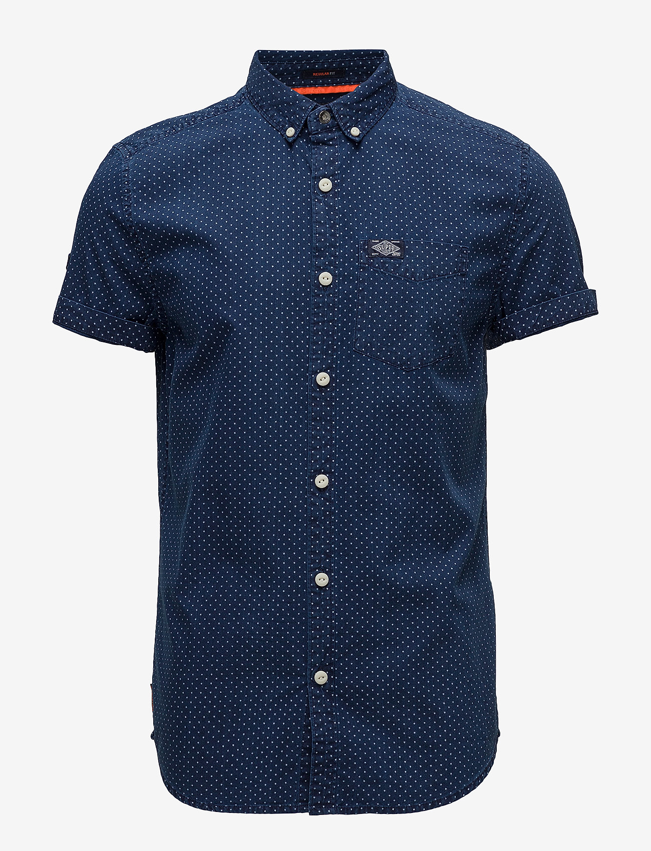 Superdry - HOMESTEAD S/S LOOM SHIRT - micro stars - 0
