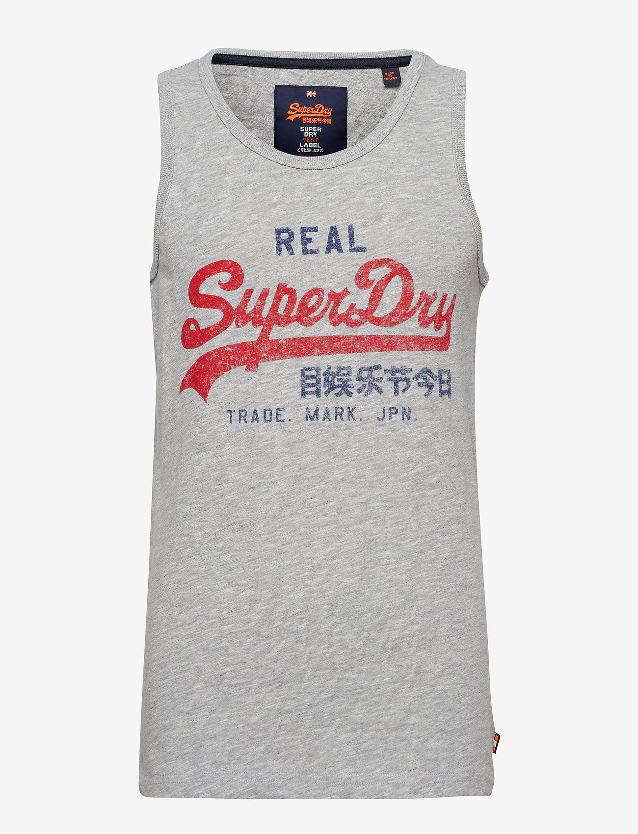Superdry - VINTAGE LOGO DUO ENTRY VEST - frontier grey - 0