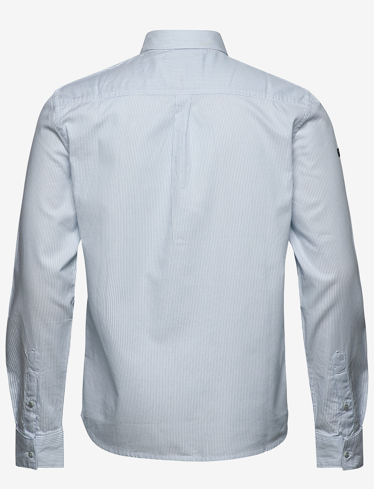 Superdry - PREMIUM BUTTON DOWN L/S SHIRT - sky basket stripe - 1