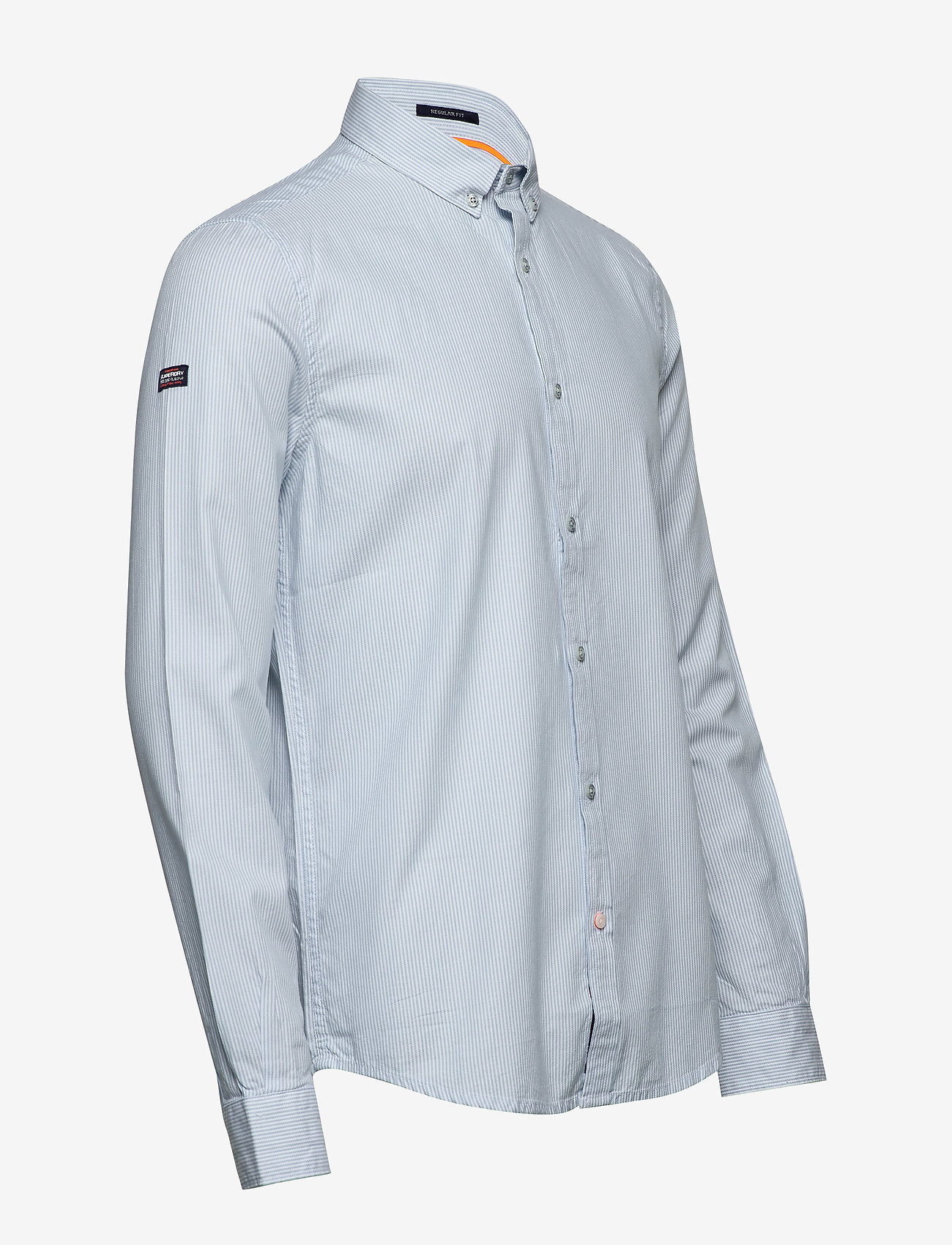 Superdry - PREMIUM BUTTON DOWN L/S SHIRT - sky basket stripe - 3