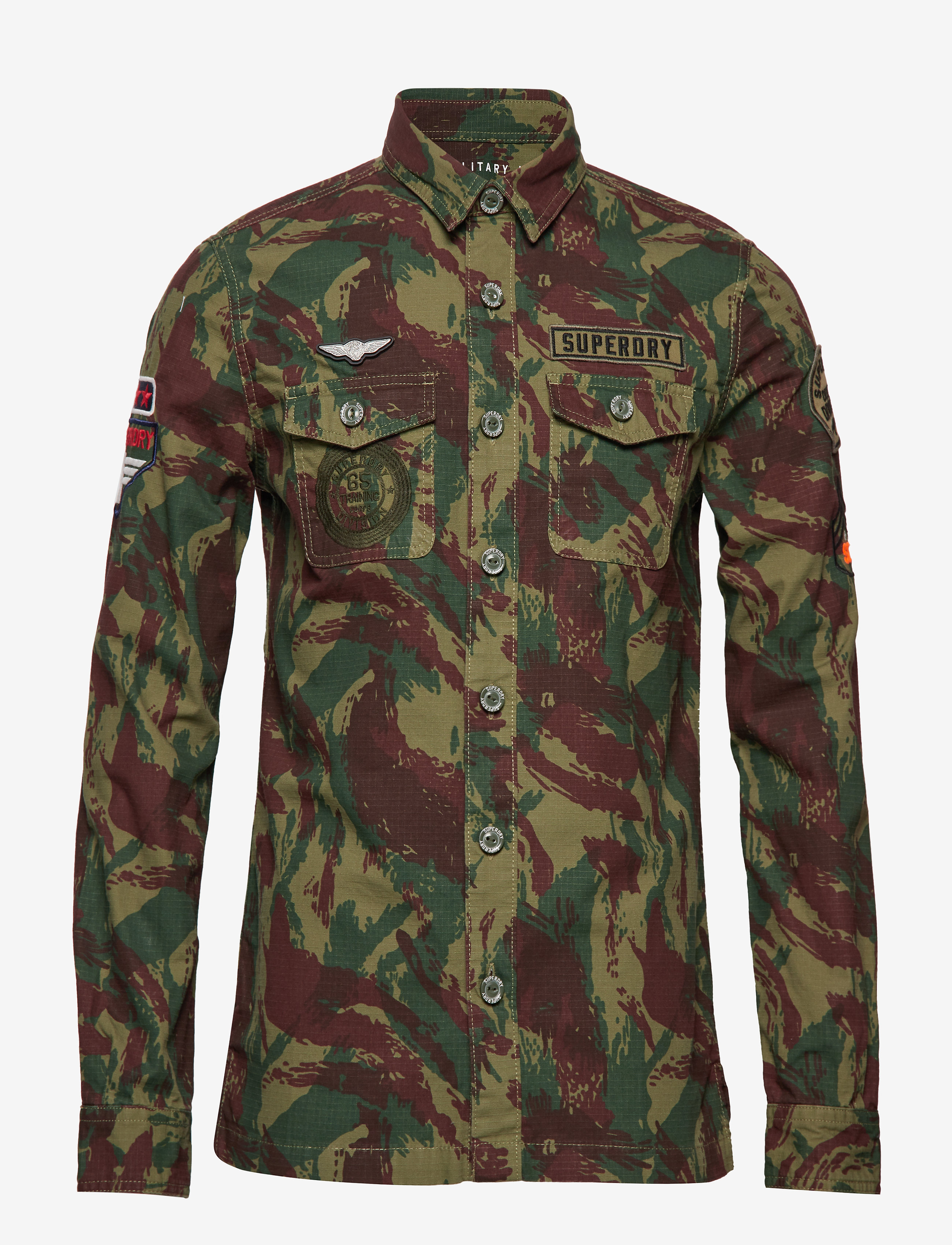 Superdry - PREMIUM ROOKIE SHIRT - hanoi camo - 0