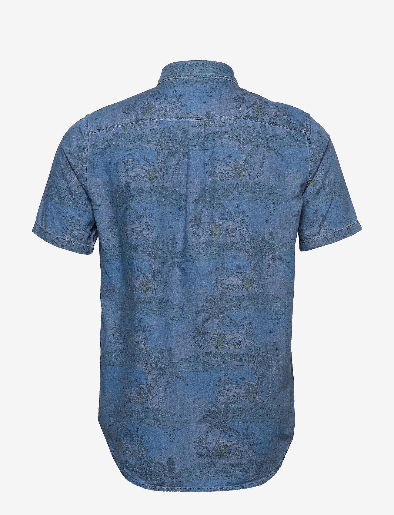 Superdry - MIAMI LOOM SS SHIRT - tropical island blue - 1