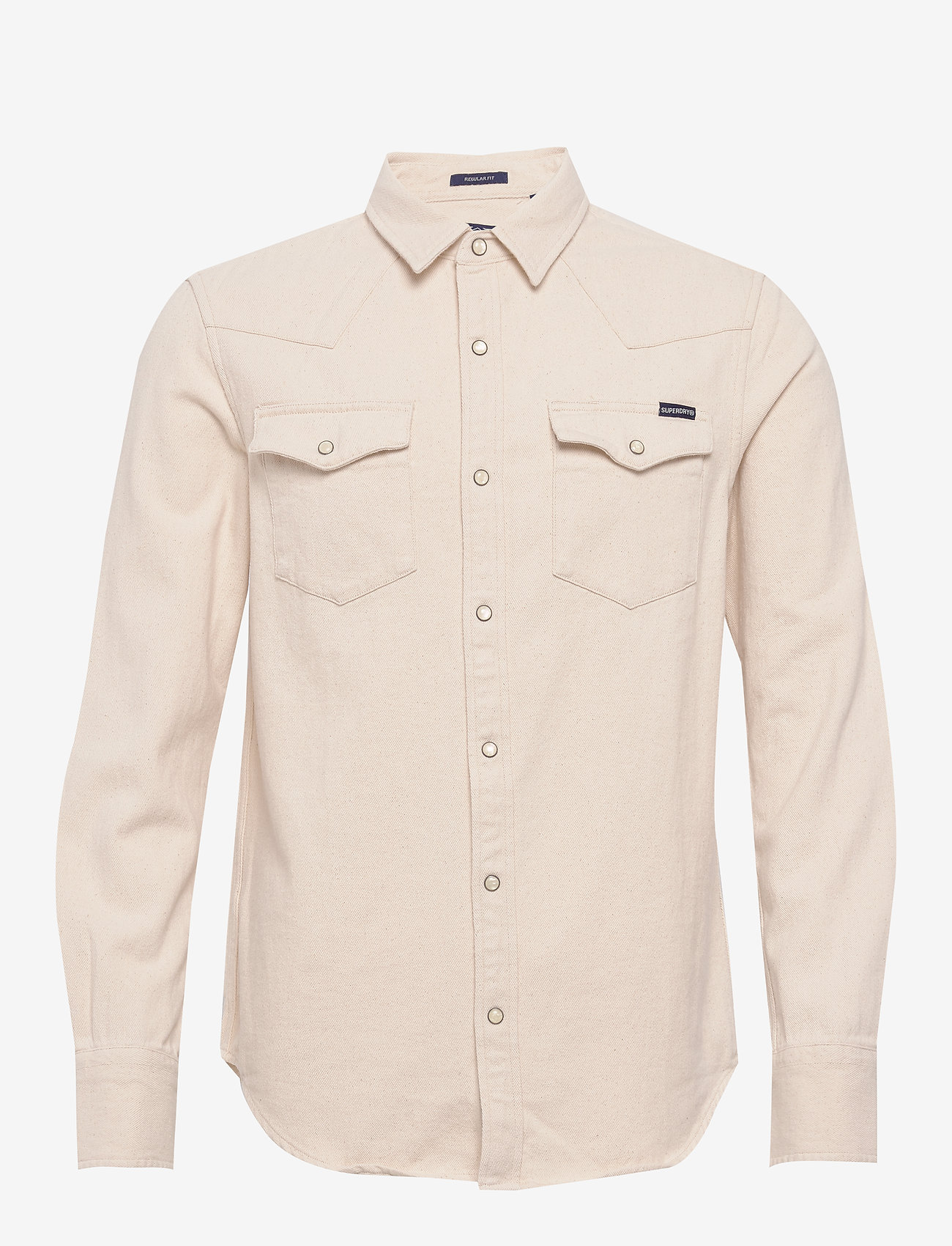 Superdry - RESURRECTION L/S SHIRT - ecru - 0