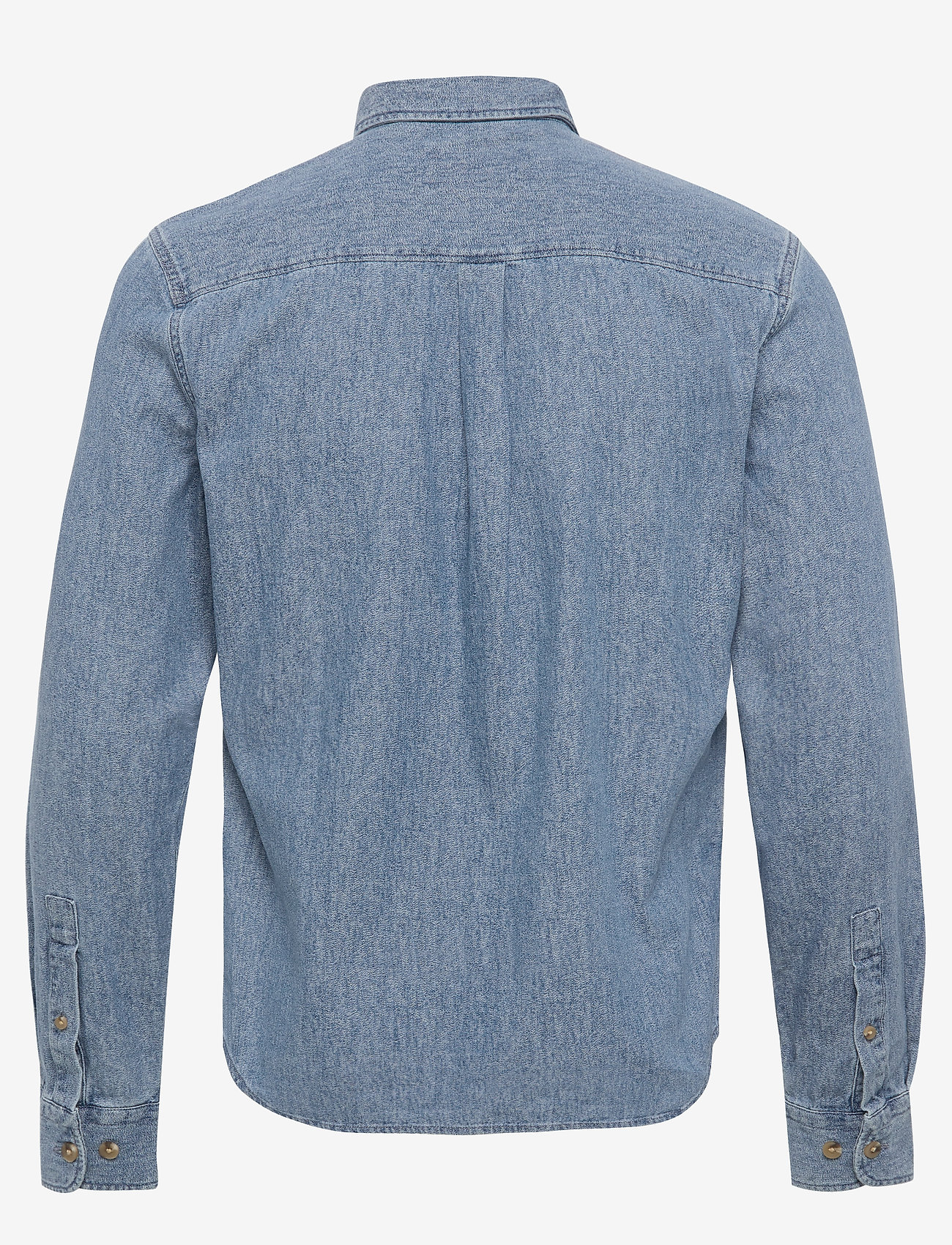 Superdry - MERCHANT MILLED LITE L/S SHIRT - indigo grit - 1