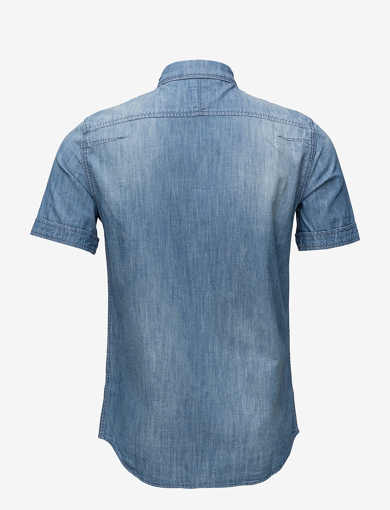 Superdry - DRAGWAY S/S DENIM SHIRT - mid vintage - 1