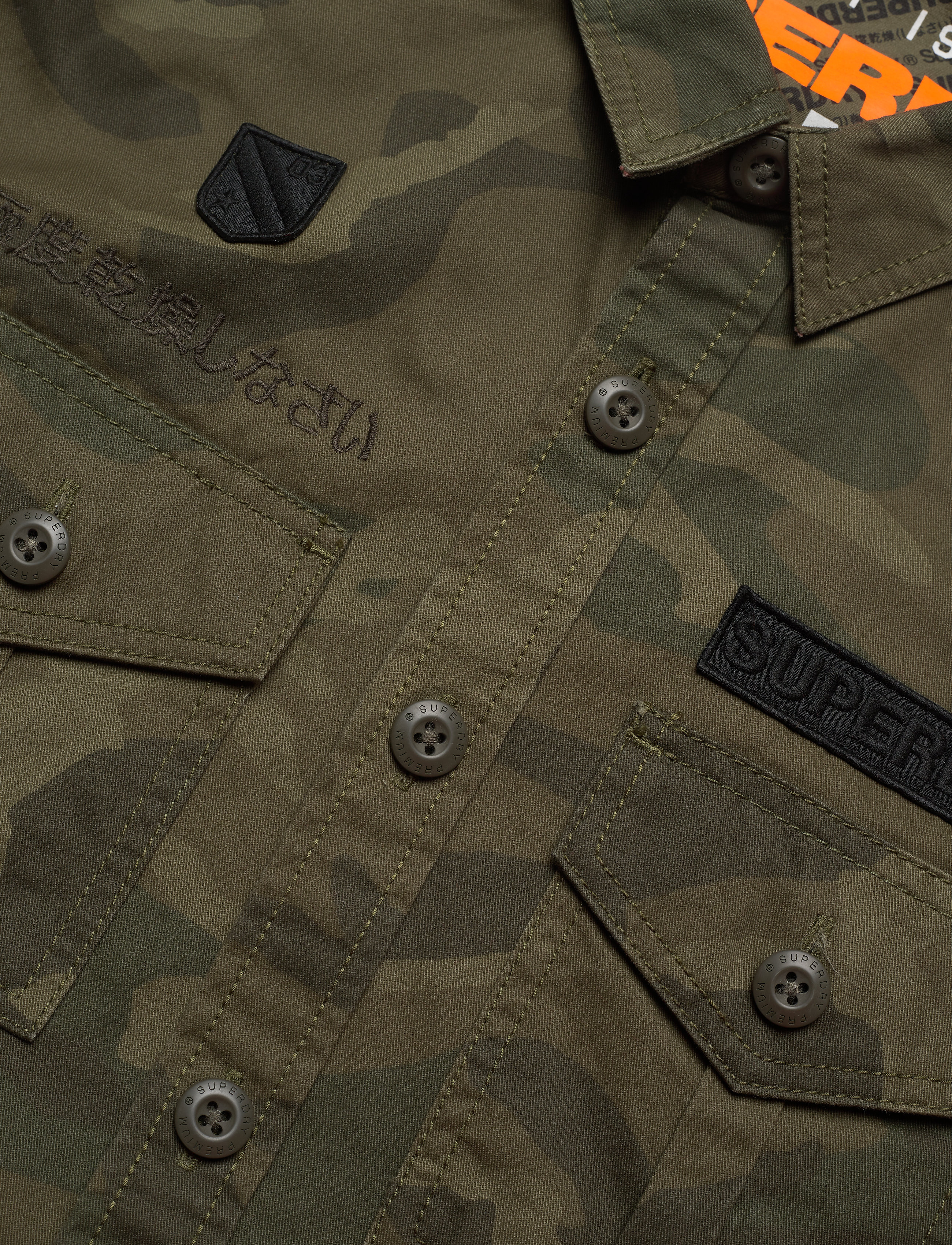 Superdry - MILITARY STORM SHIRT - desert khaki camo - 4
